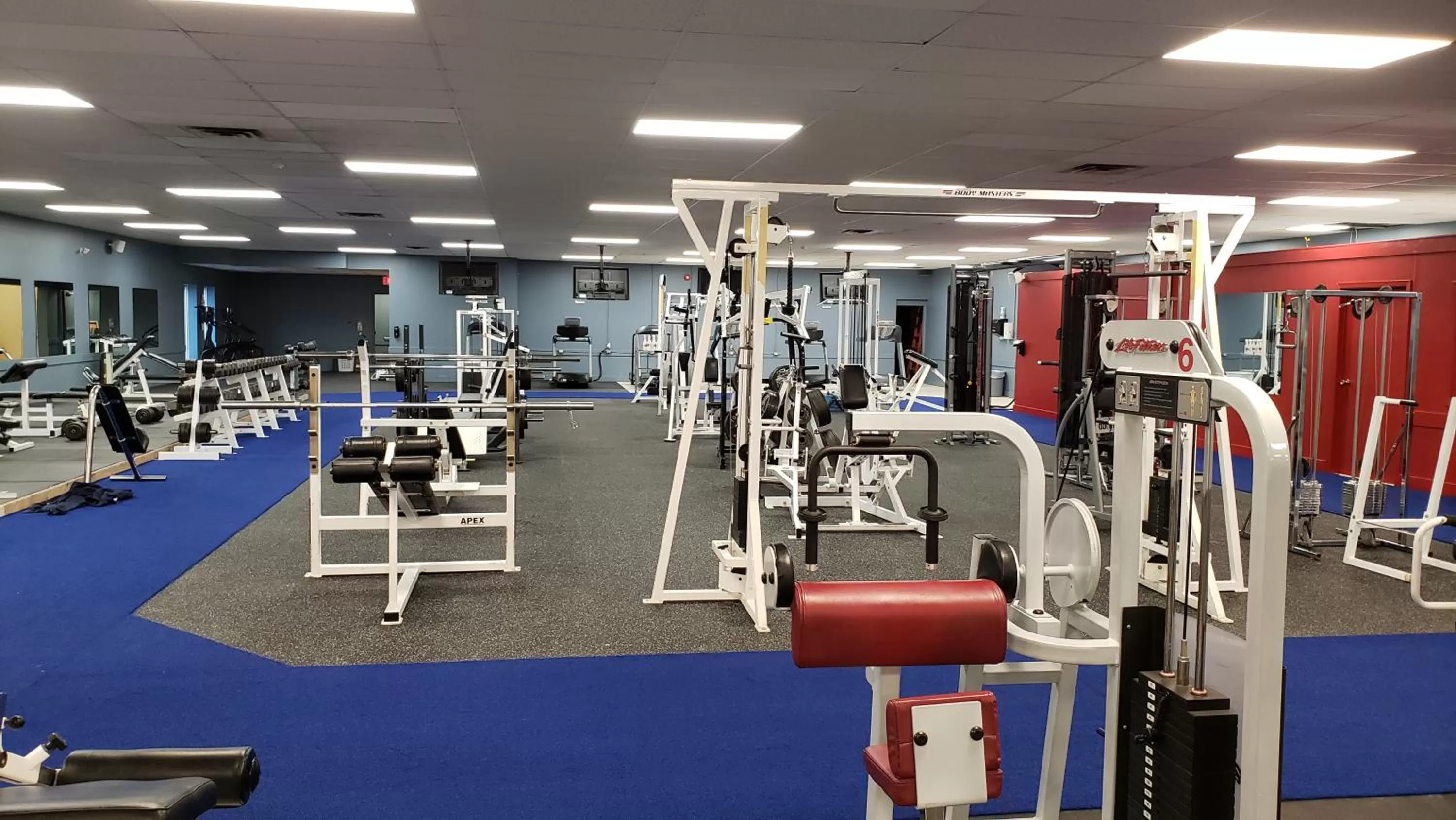 Fitness centre/facilities in Travelodge by Wyndham Simcoe