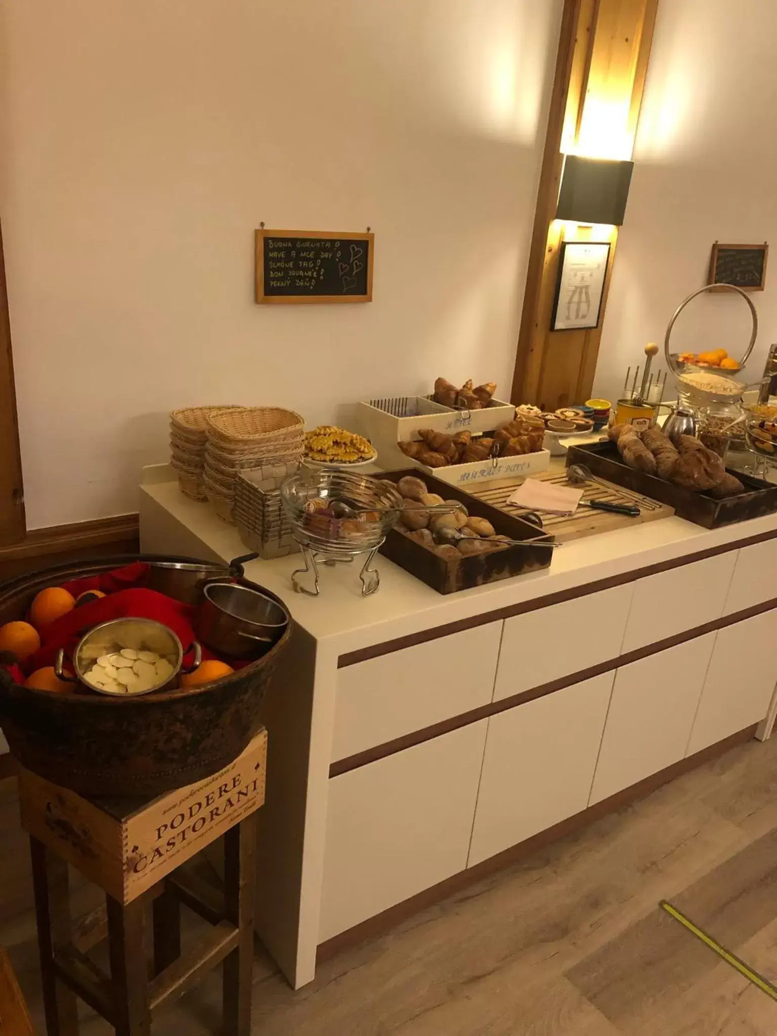 Buffet breakfast, Kitchen/Kitchenette in Hotel Meierhof