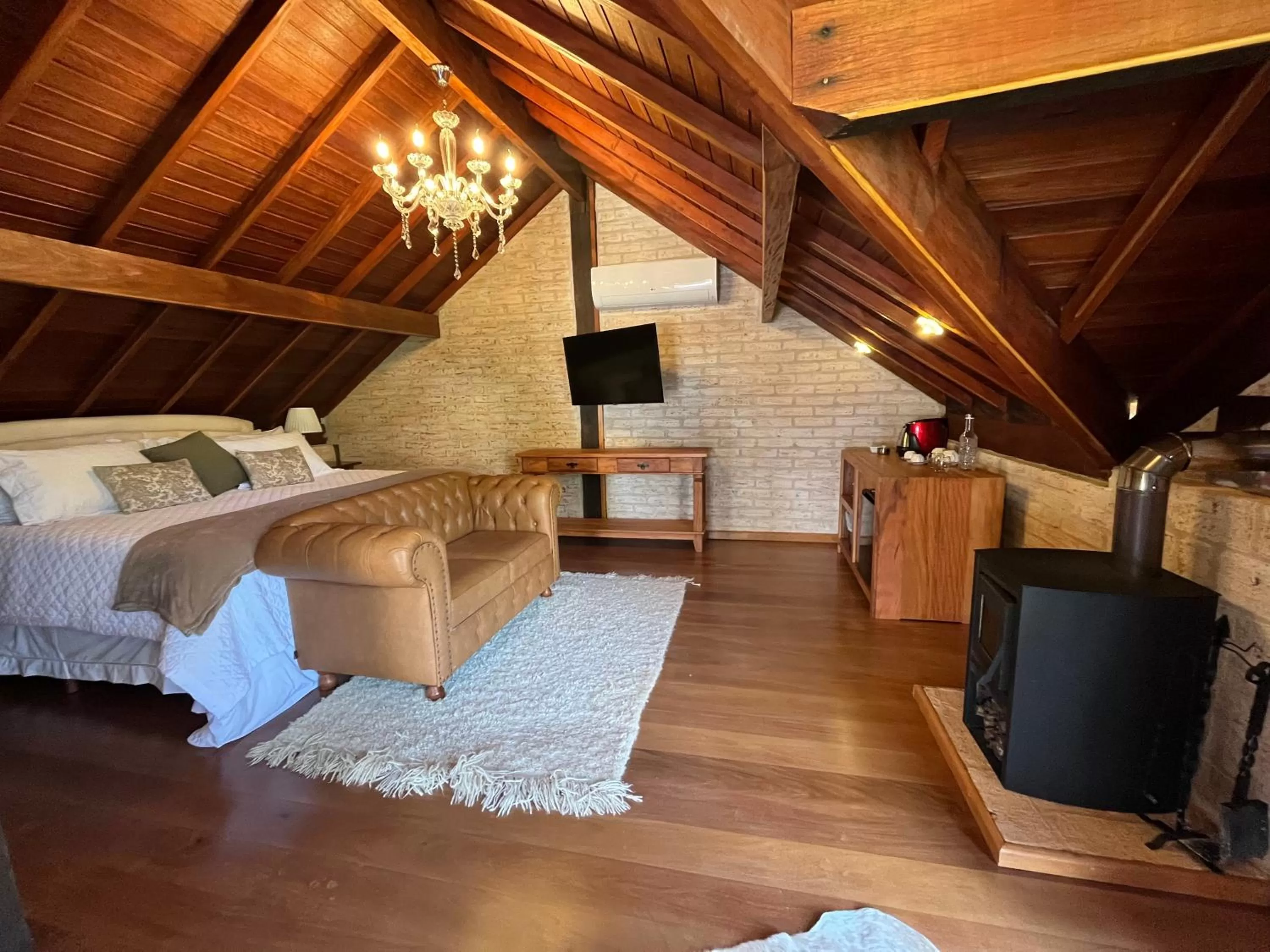 Photo of the whole room in Pousada Dona Bendita