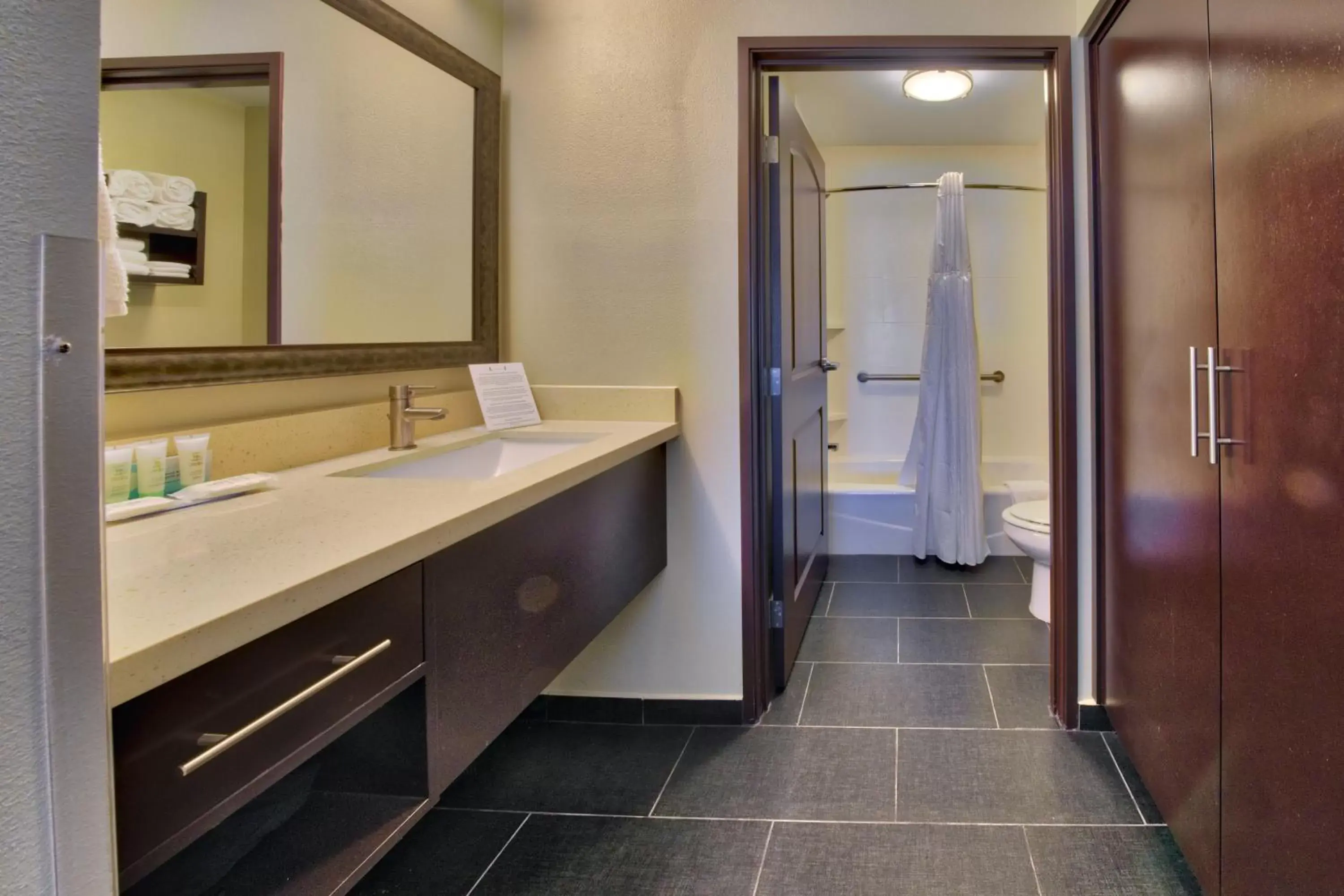 Photo of the whole room, Bathroom in Staybridge Suites Lubbock South, an IHG Hotel