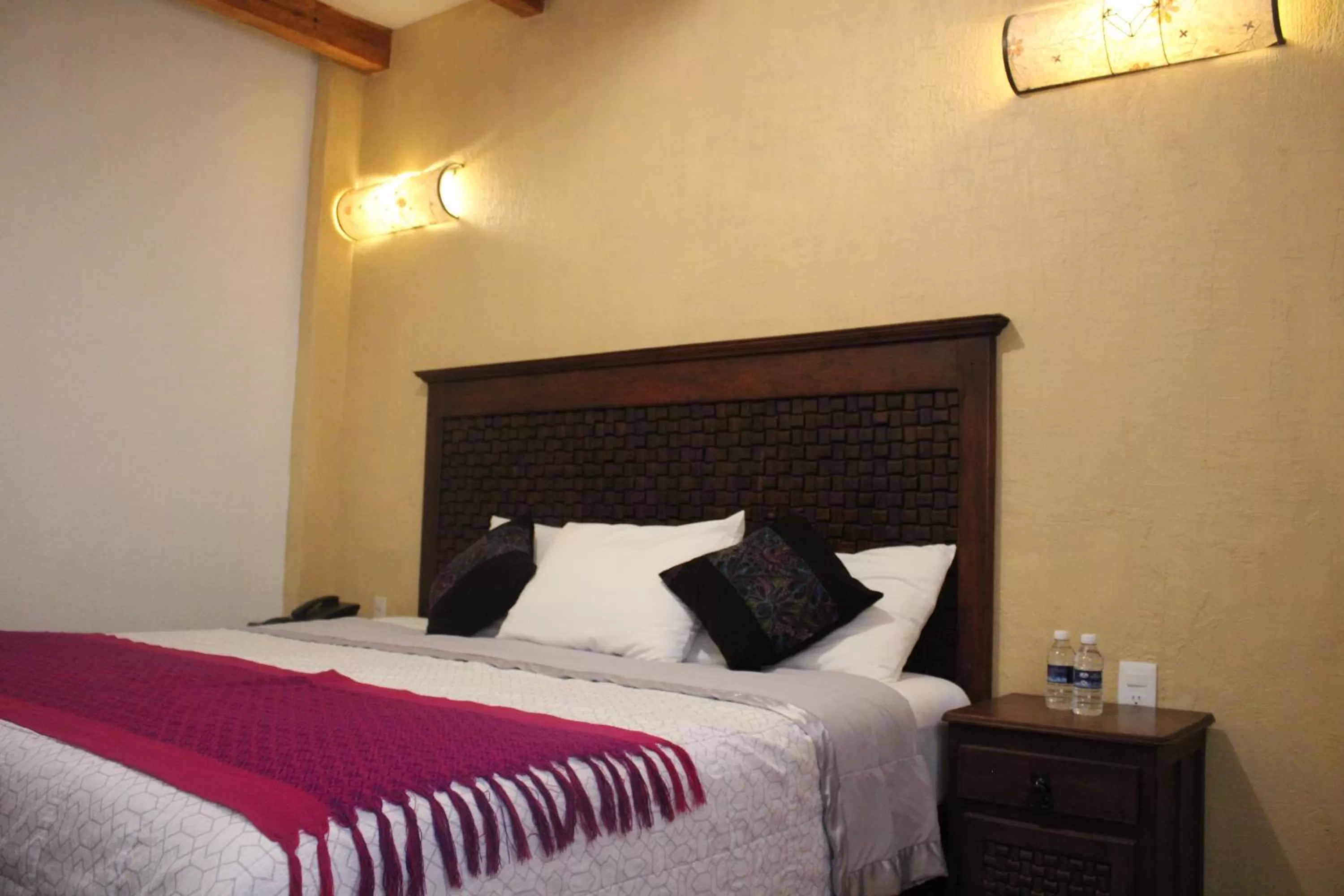 Bed in Hotel Na´Lum