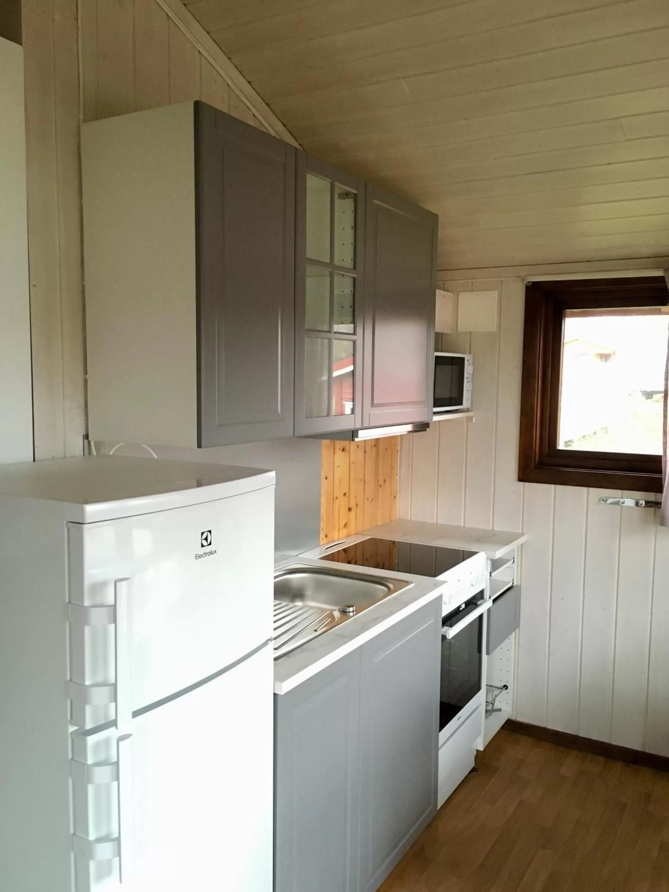 Kitchen or kitchenette in Sørlandet Feriesenter
