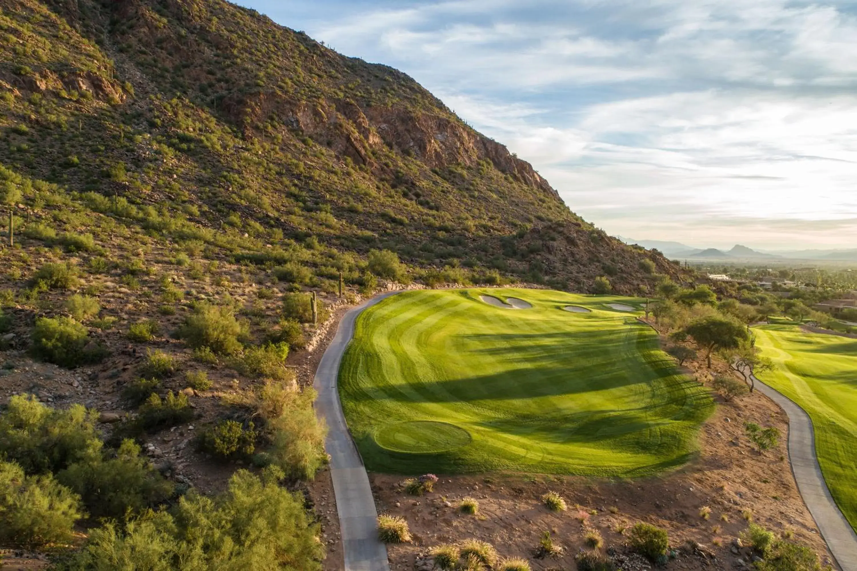 Golfcourse in The Canyon Suites At The Phoenician, A Luxury Collection Resort