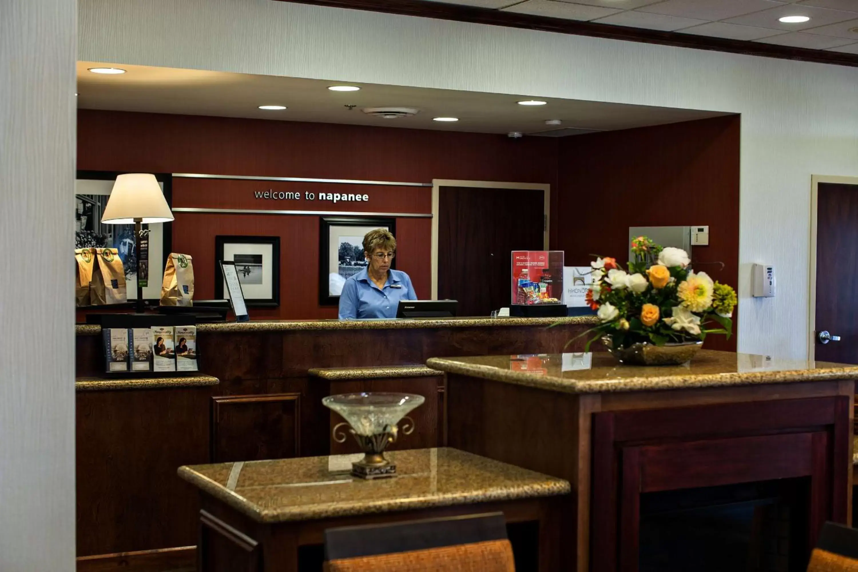 Lobby or reception in Hampton Inn by Hilton Napanee