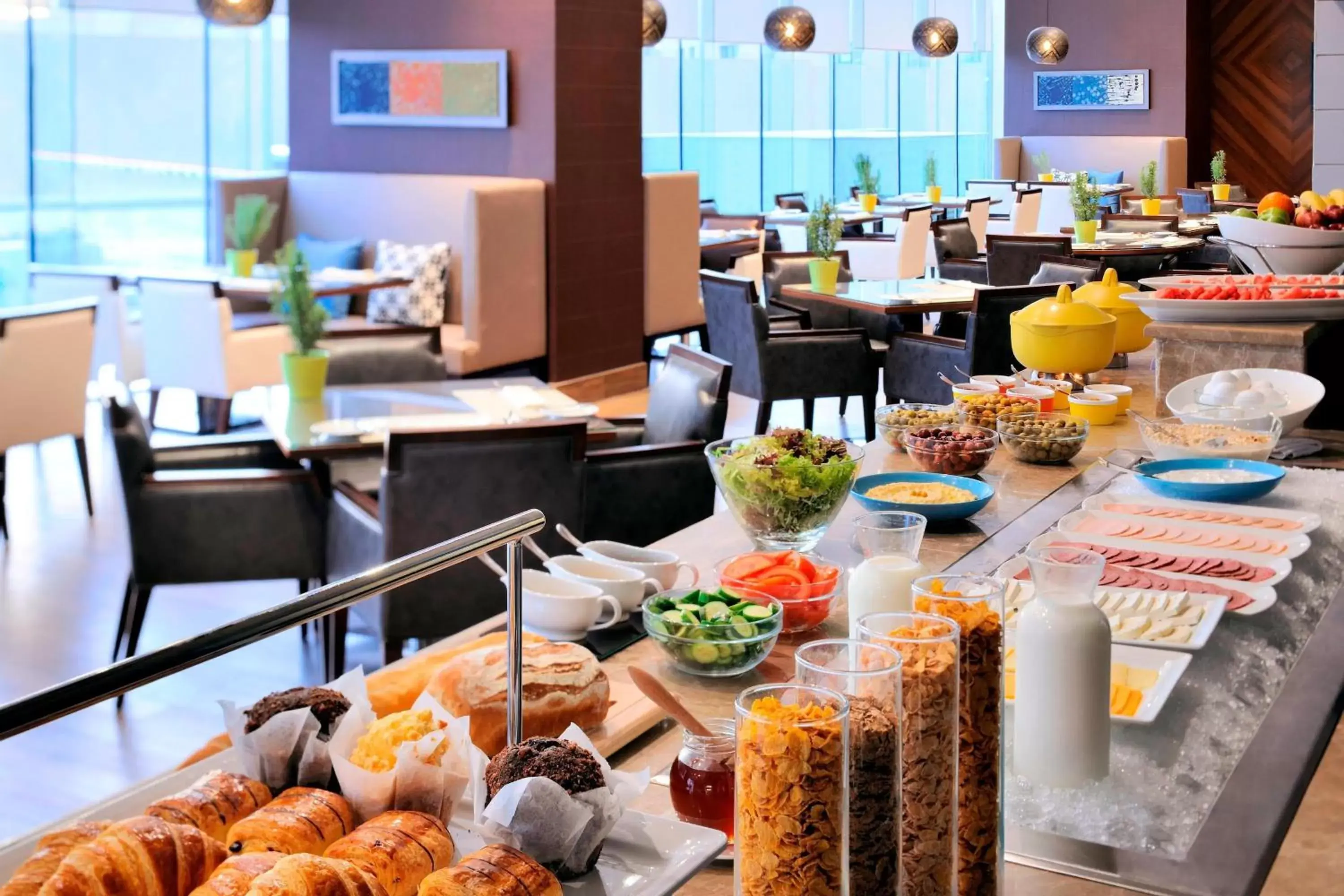 Breakfast, Restaurant/Places to Eat in Residence Inn by Marriott Kuwait City