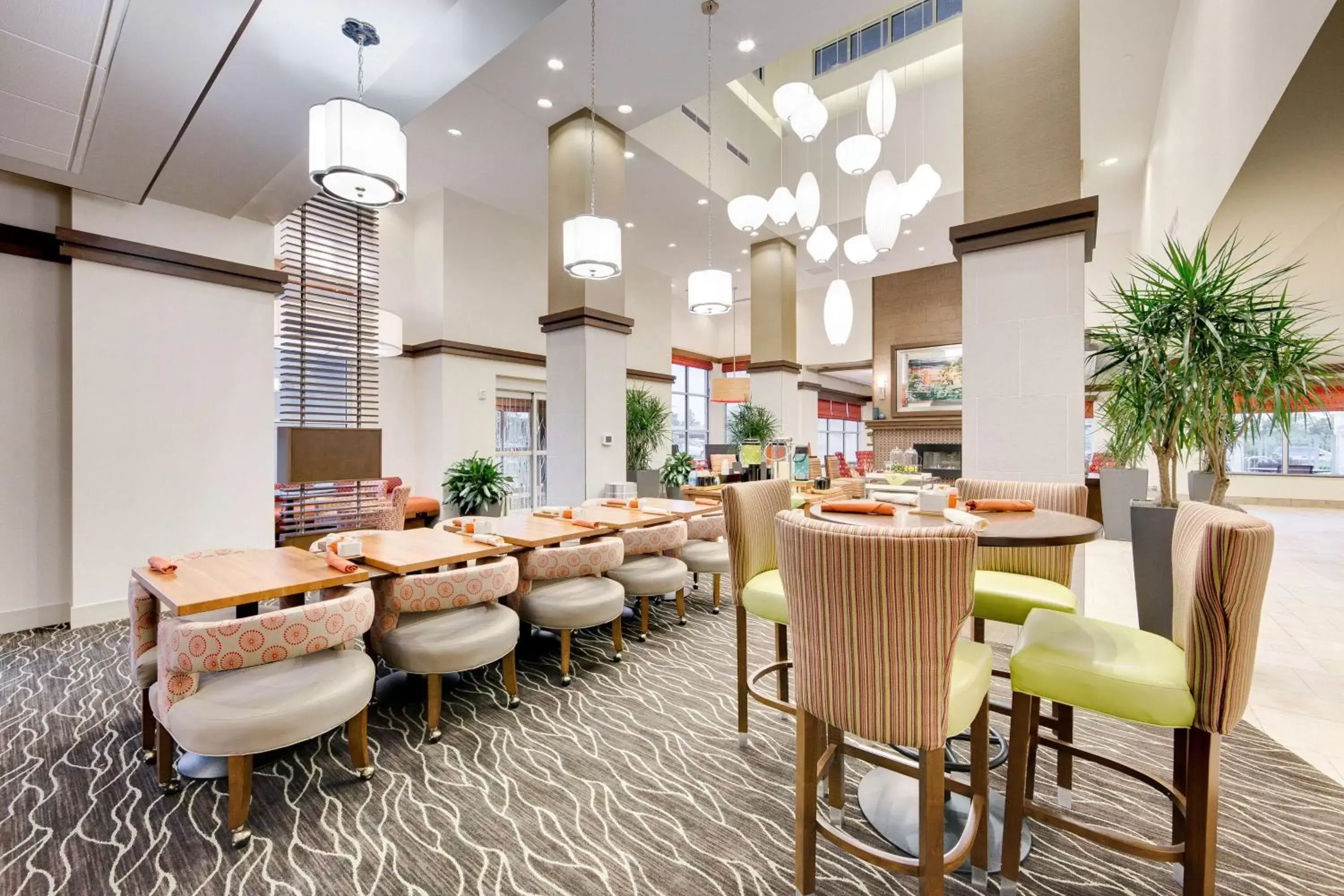 Dining area, Restaurant/Places to Eat in Hilton Garden Inn North Houston Spring