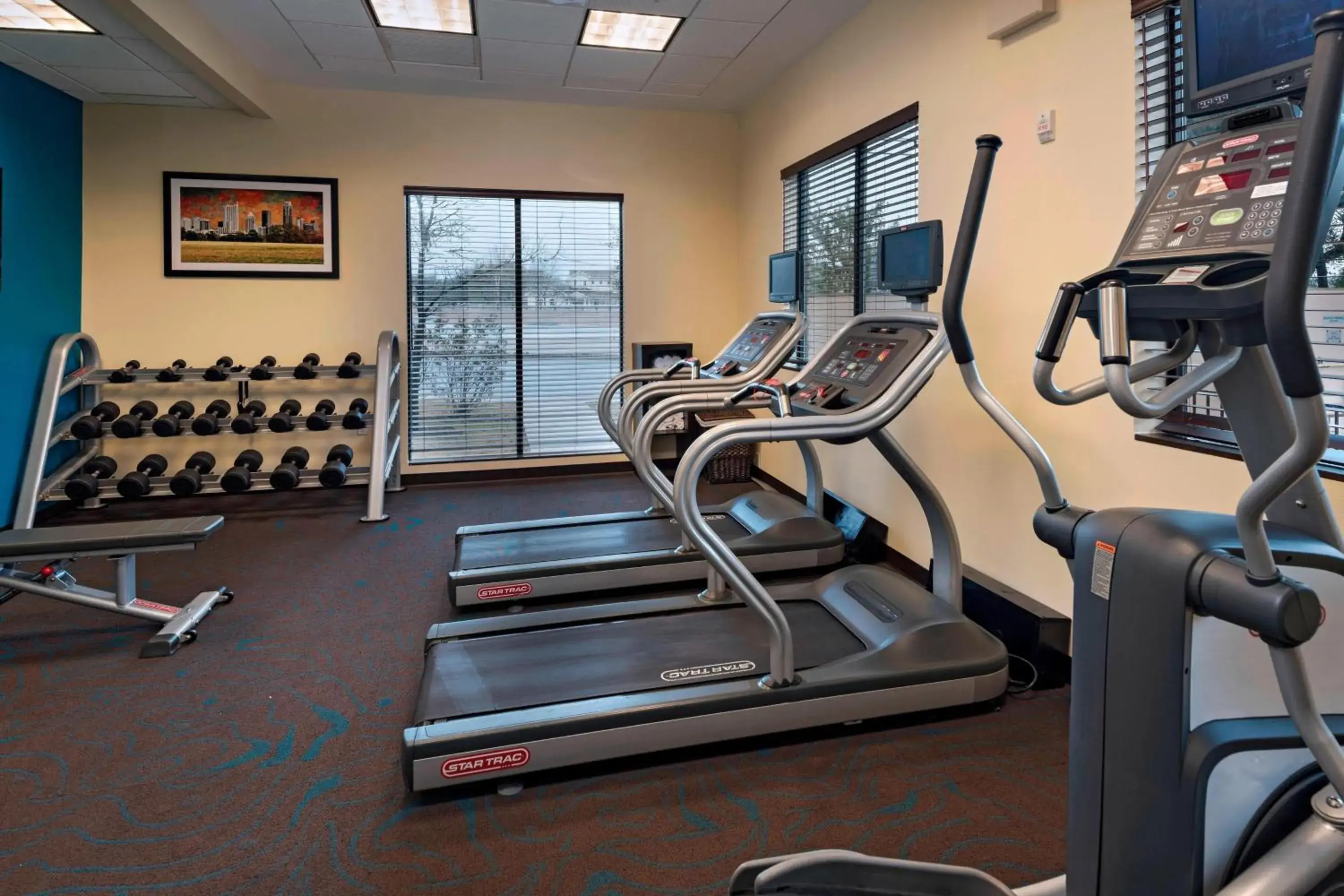 Fitness centre/facilities, Fitness Center/Facilities in Fairfield Inn and Suites by Marriott Austin Northwest/Research Blvd