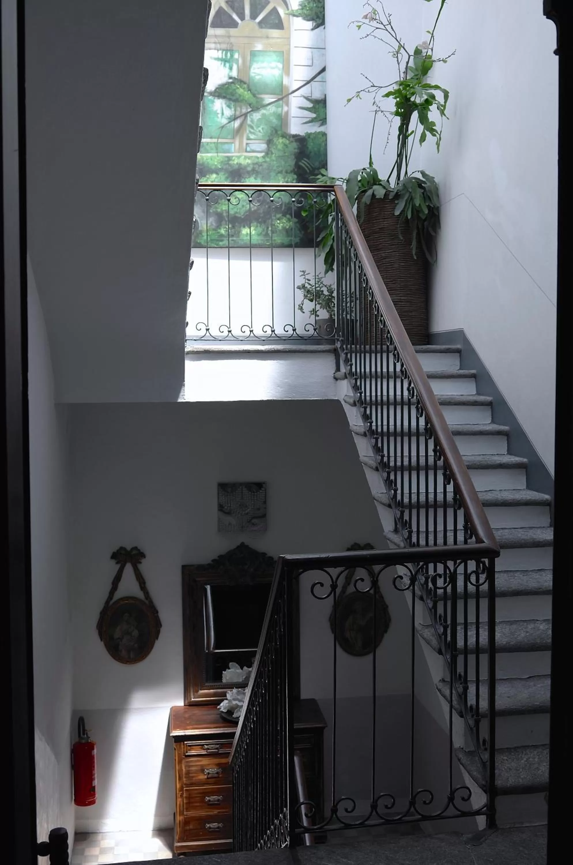 Decorative detail in Caffè dell'Arte Boutique Rooms Locarno