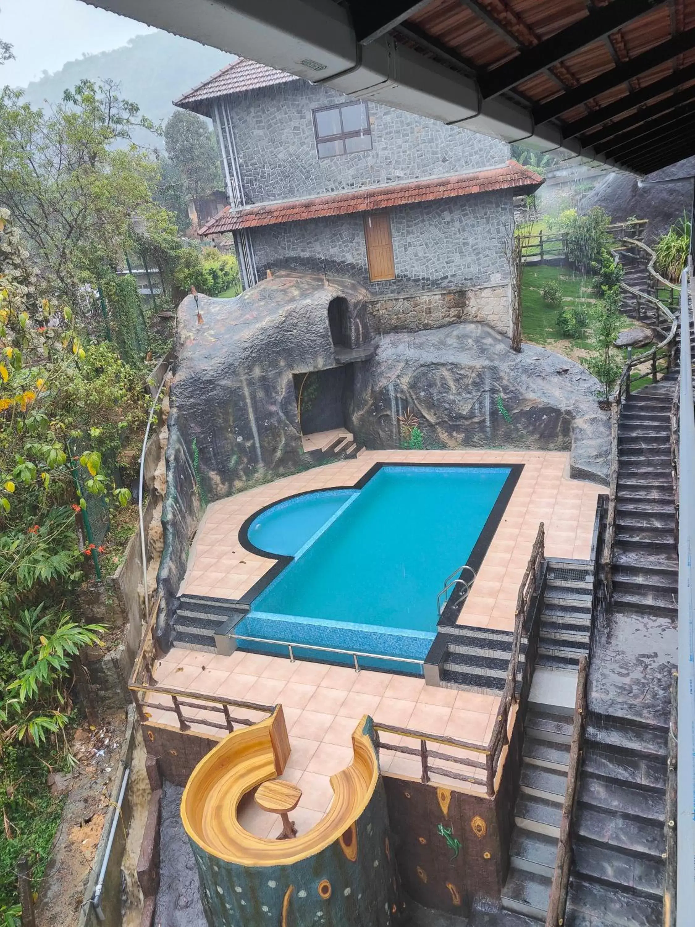 Swimming pool in The Wild Trails Clarks Exotica , Munnar Swimming pool in The Wild Trails Clarks Exotica , Munnar