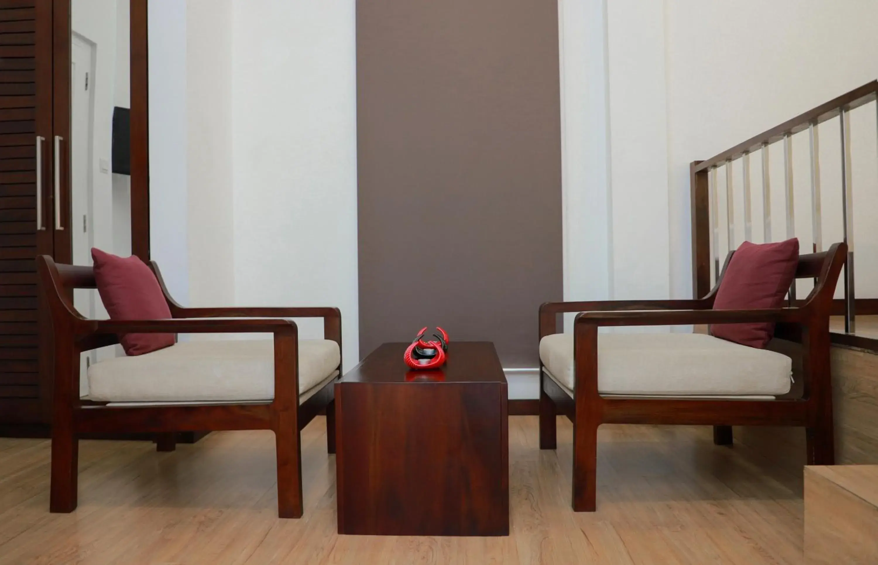 Seating Area in Blue Water Boutique Hotel