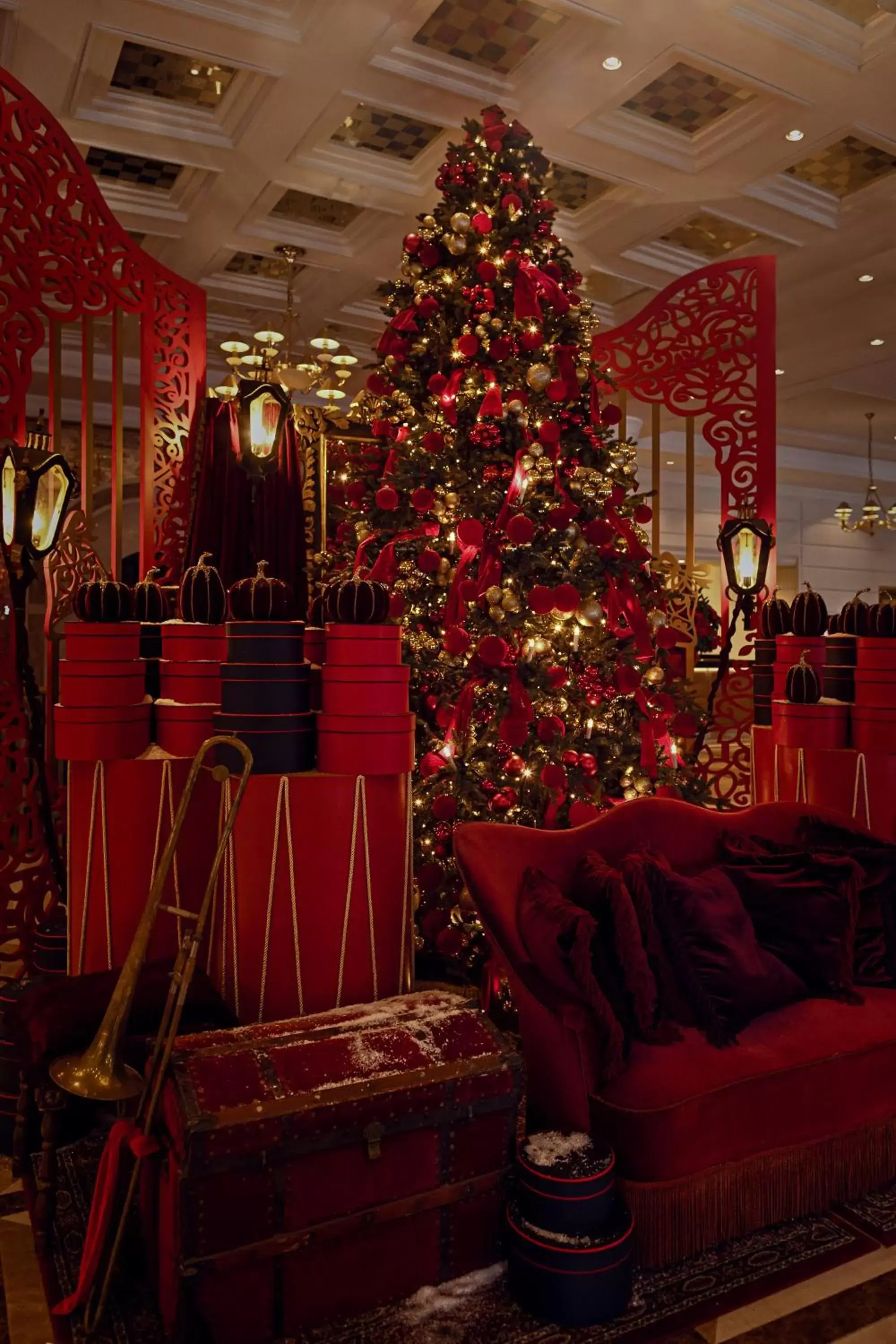 Lobby or reception in Grand Hotel Kempinski Vilnius