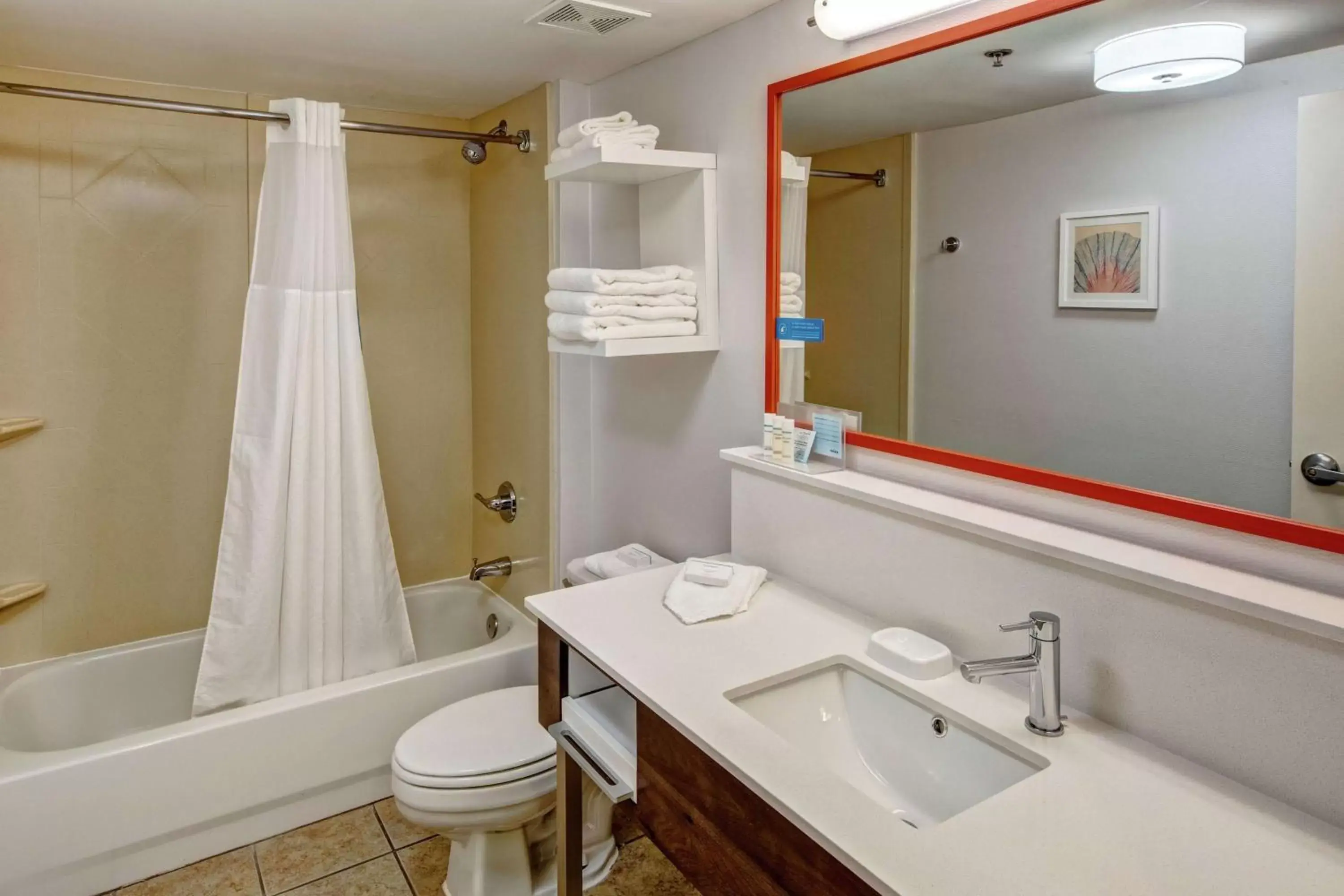 Bathroom in Hampton Inn Elizabeth City