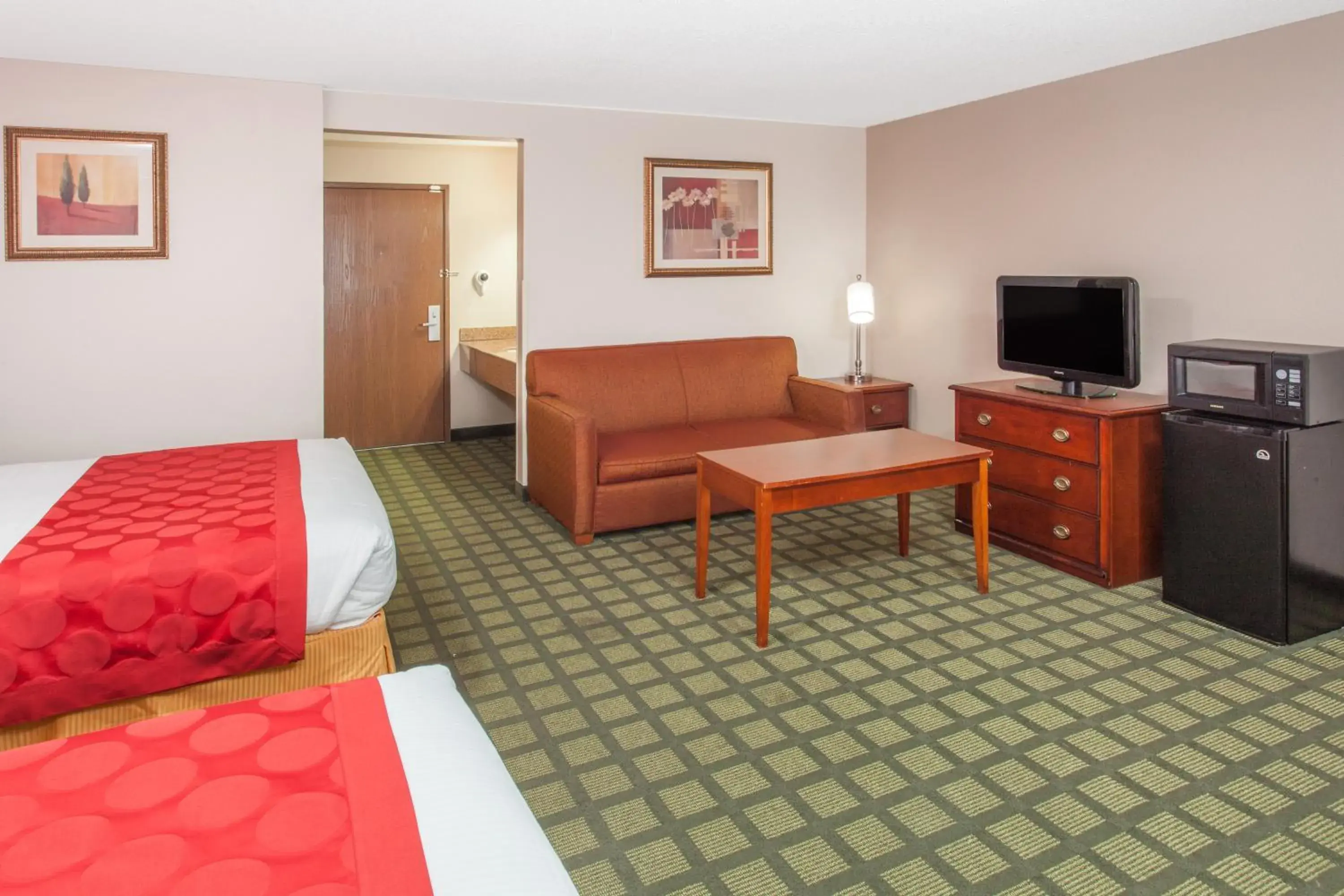 TV/Entertainment Center in Ramada Limited Decatur