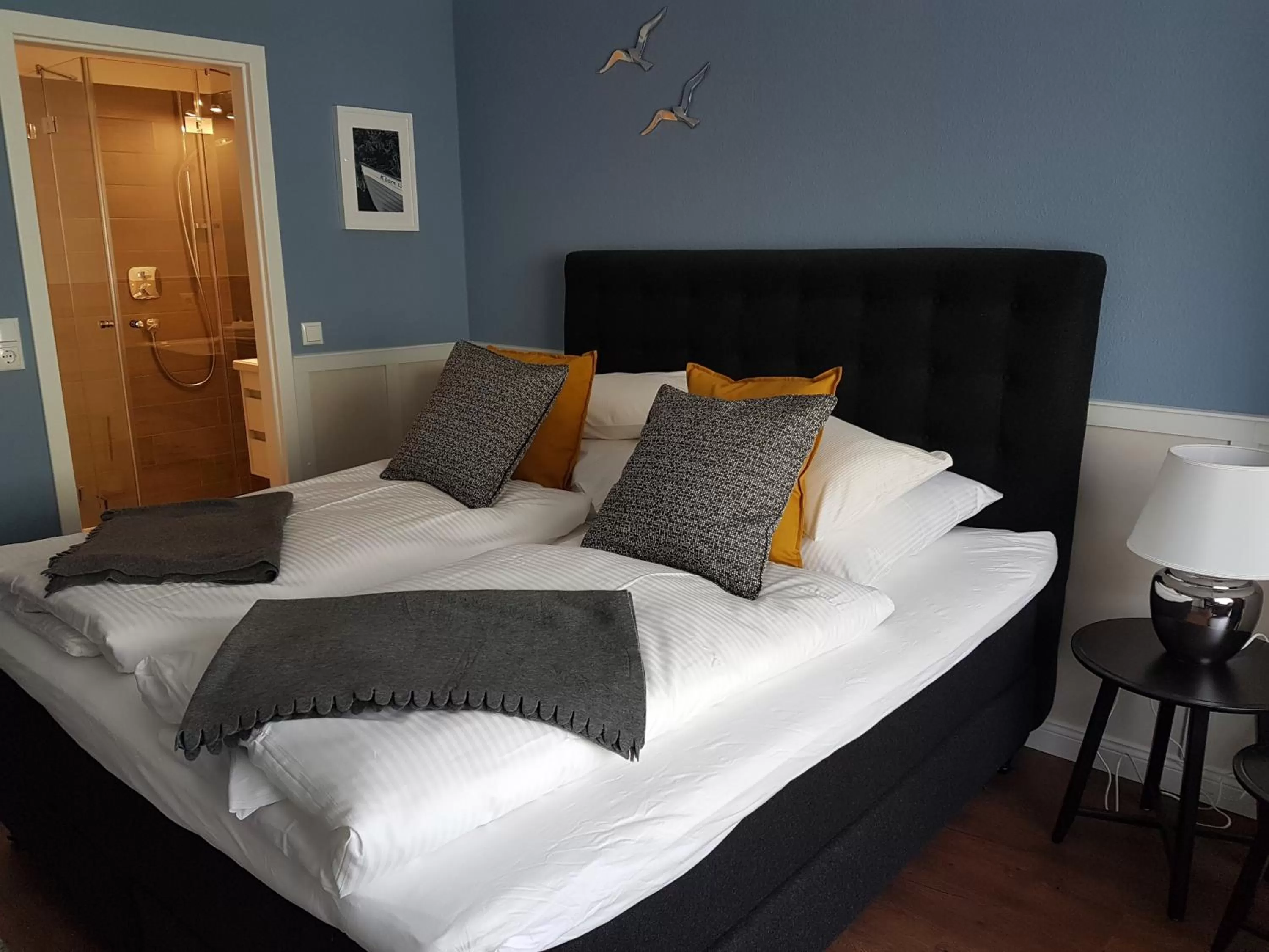 Bed in Hotel Rosenhof