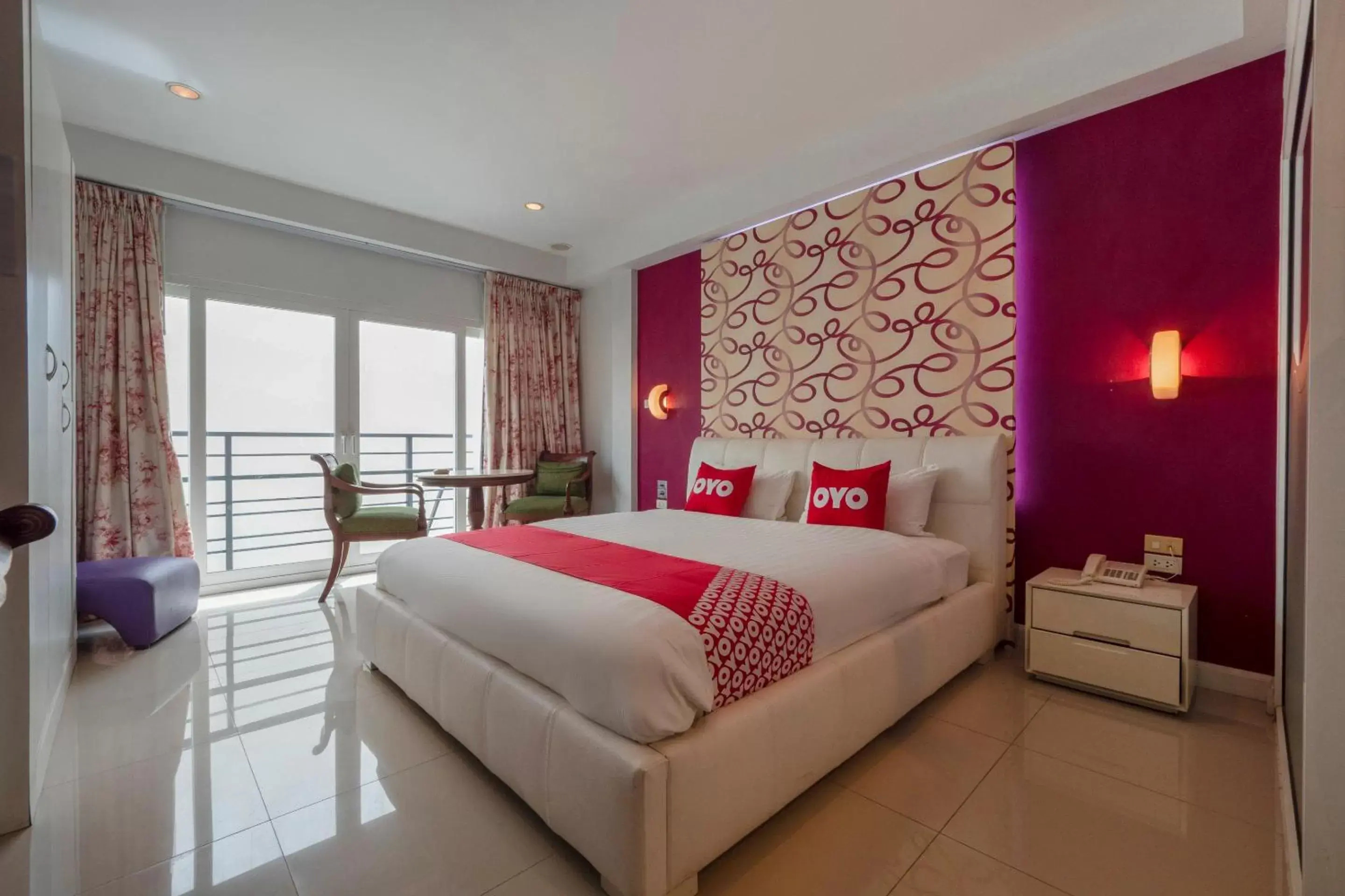 Bedroom in Access Inn Pattaya