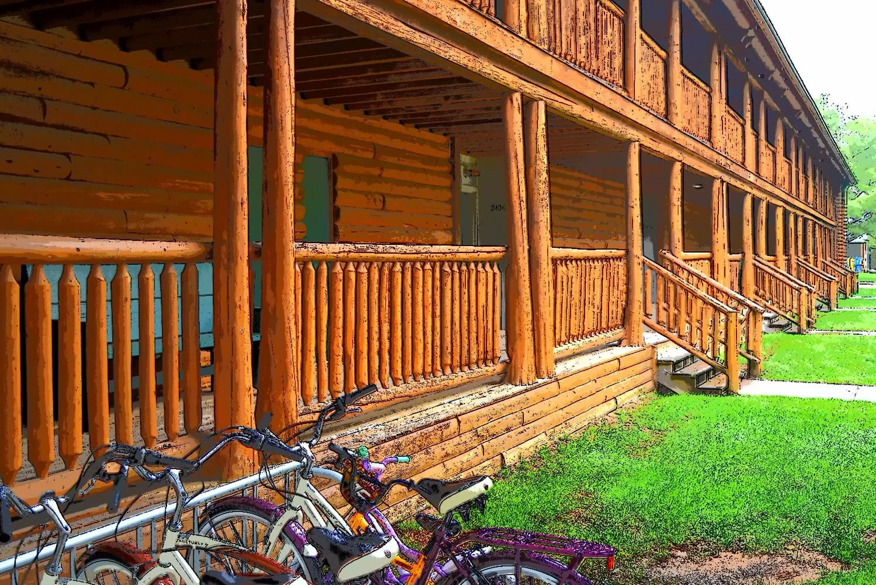 Facade/entrance in Drummond Island Resort & Conference Center