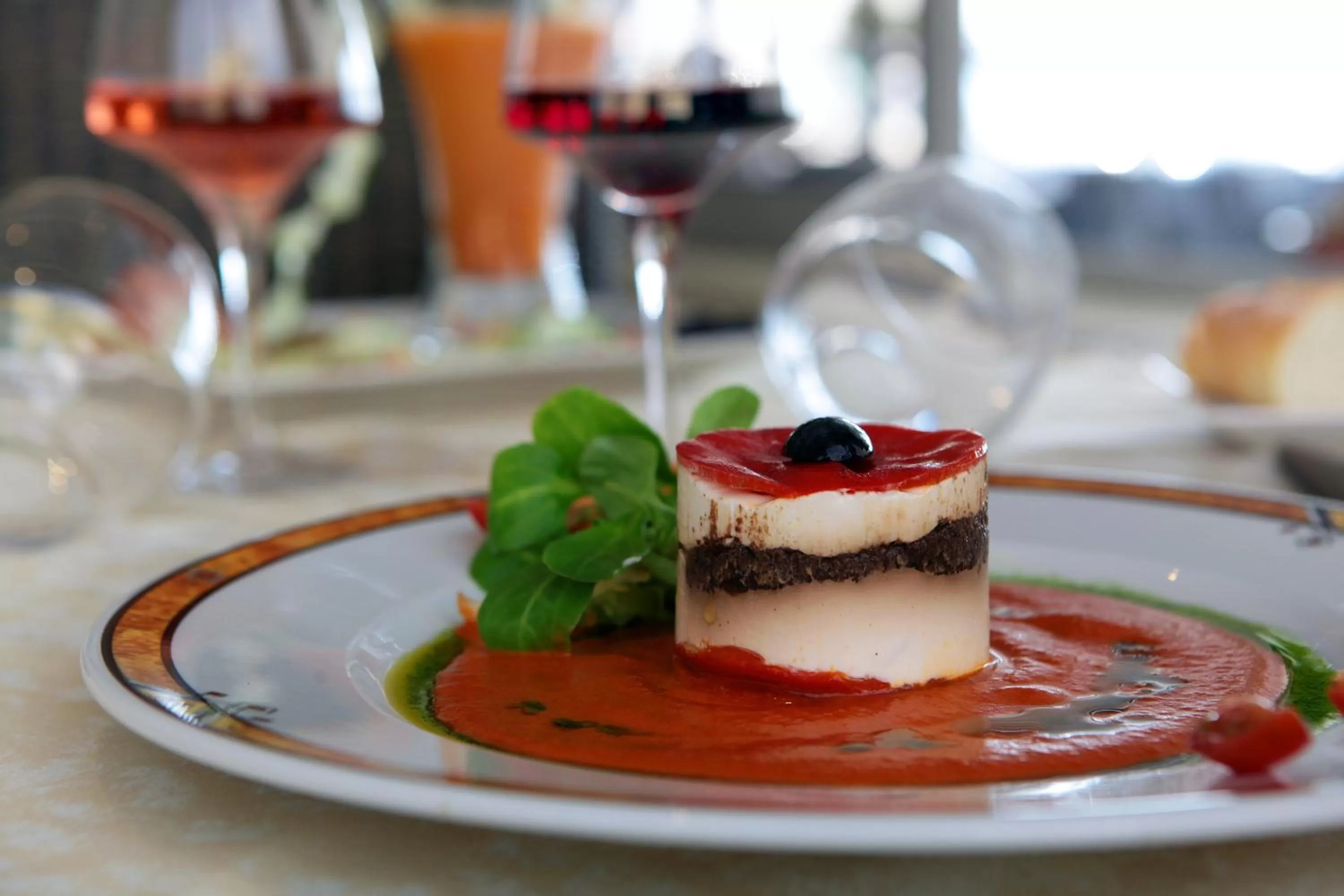 Food in Logis Hotel Restaurant le Mirador