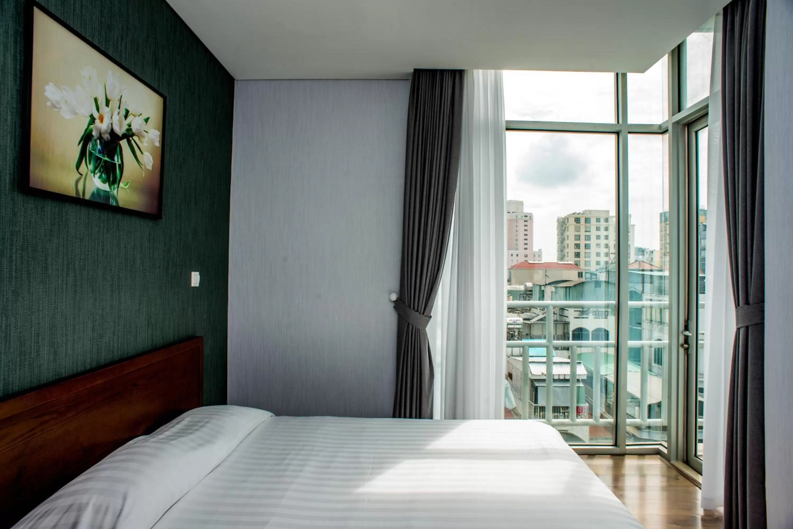 City view, Bed in Lancaster Ho Chi Minh Serviced Apartment Official