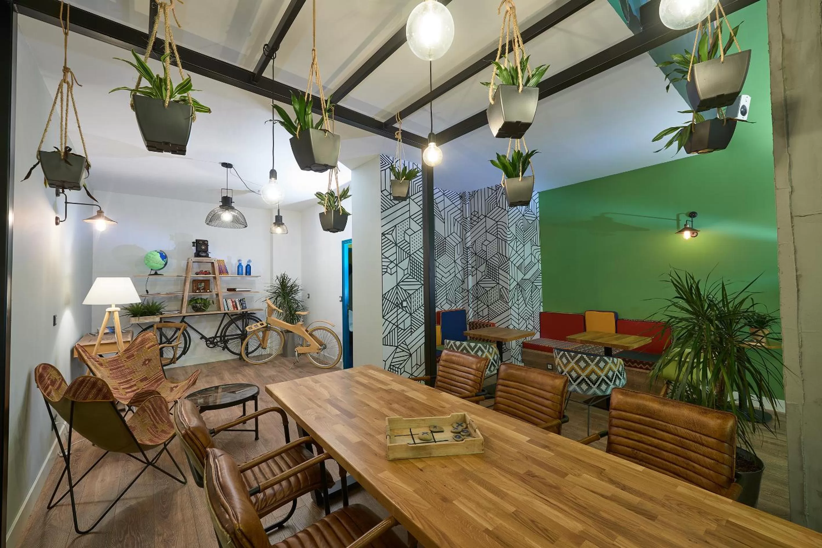 Living room in Blue Bottle Boutique Hotel