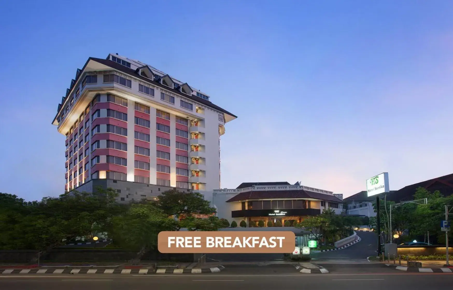Property building in Hotel Santika Premiere Semarang