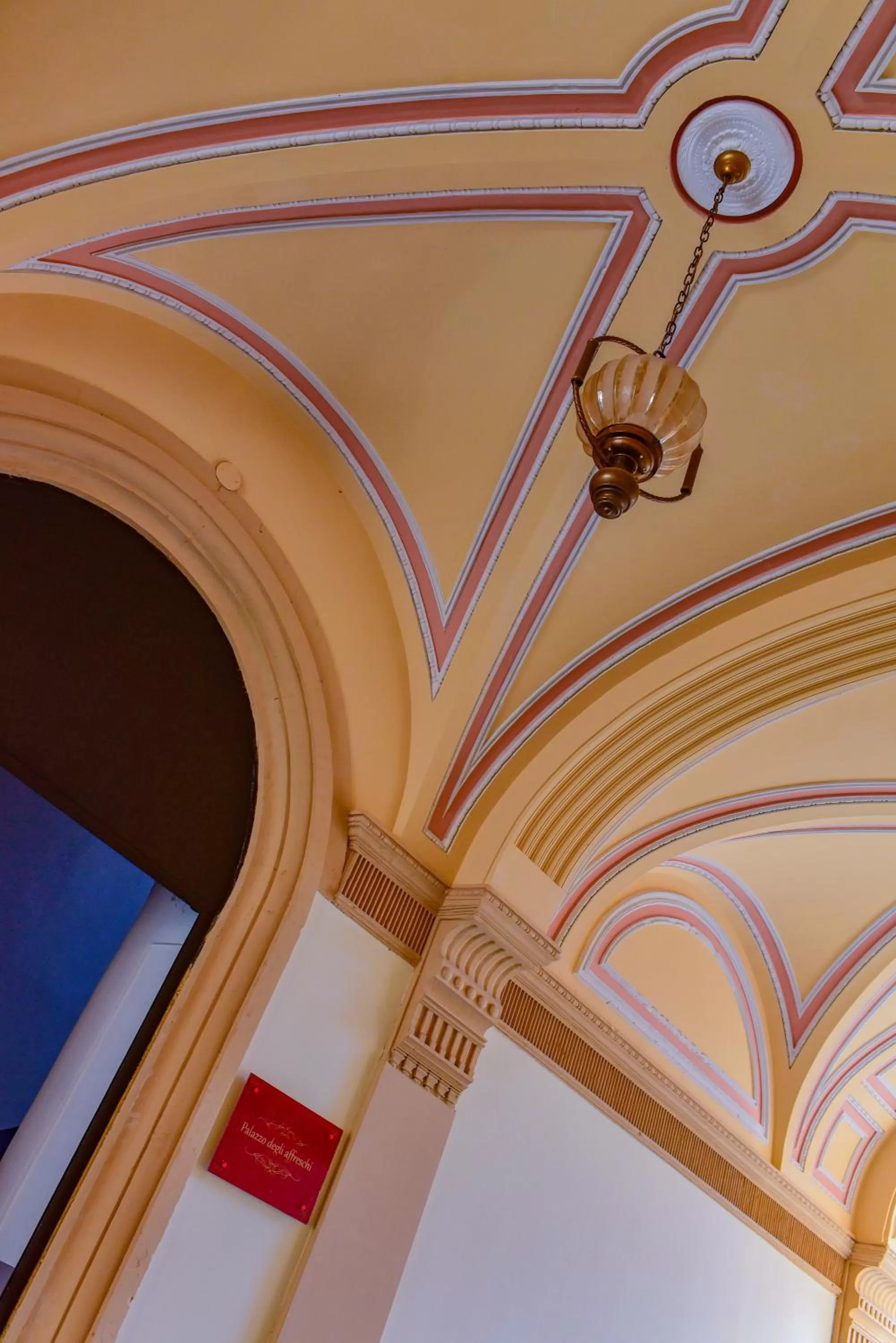Facade/entrance in Palazzo degli Affreschi