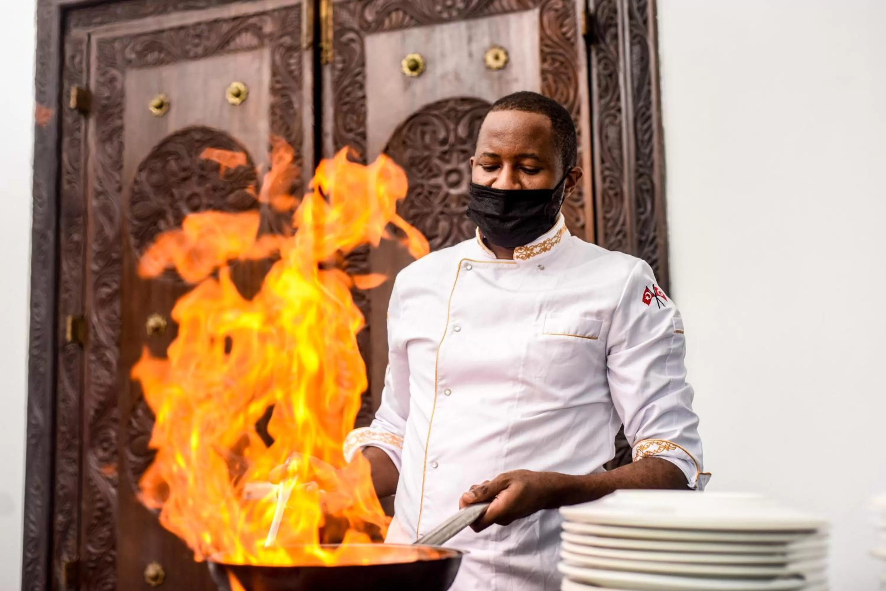 Restaurant/places to eat in CityBlue Creekside Hotel & Suites