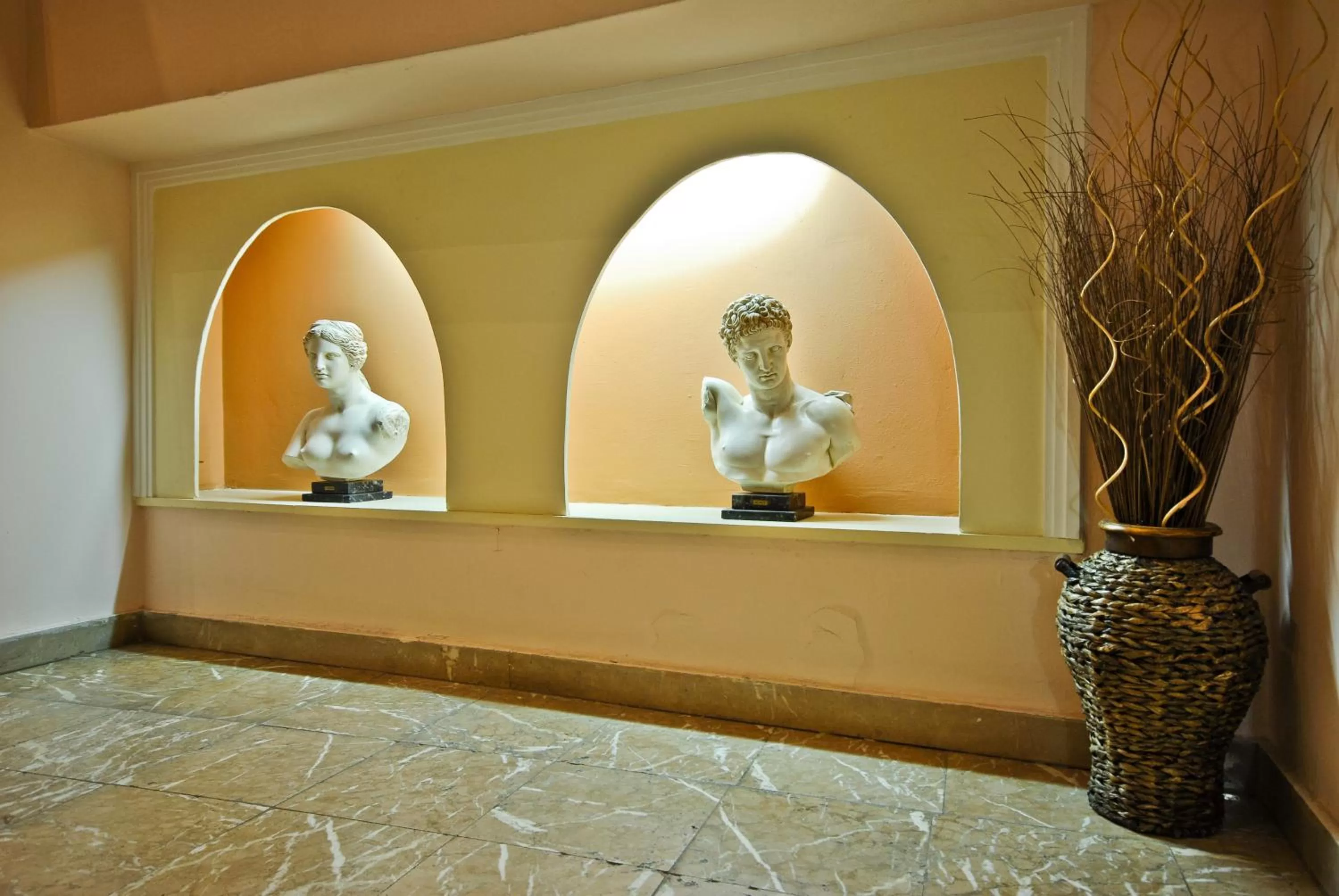 Decorative detail in Hotel Coronis