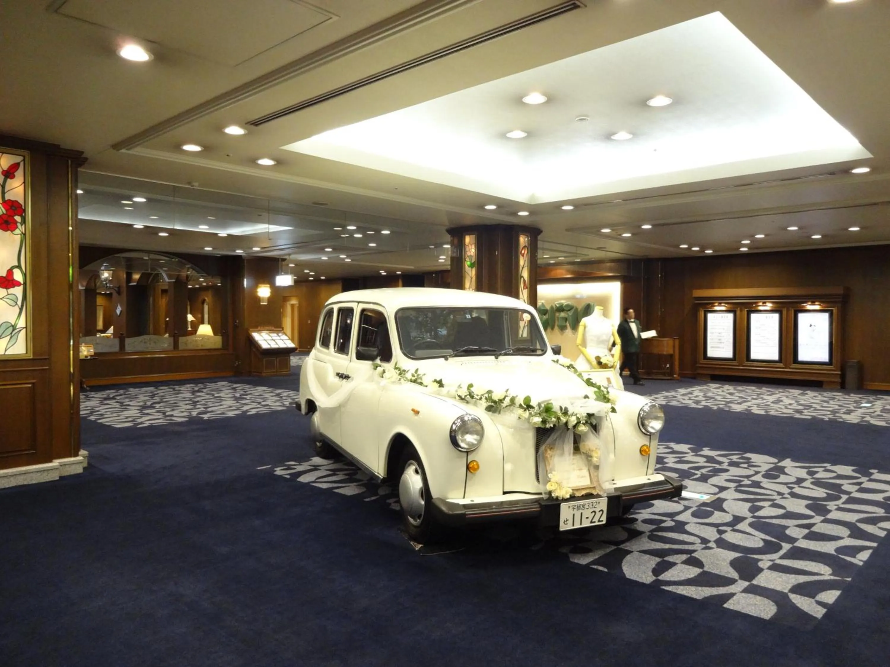 Lobby or reception in Hotel Higashinihon Utsunomiya