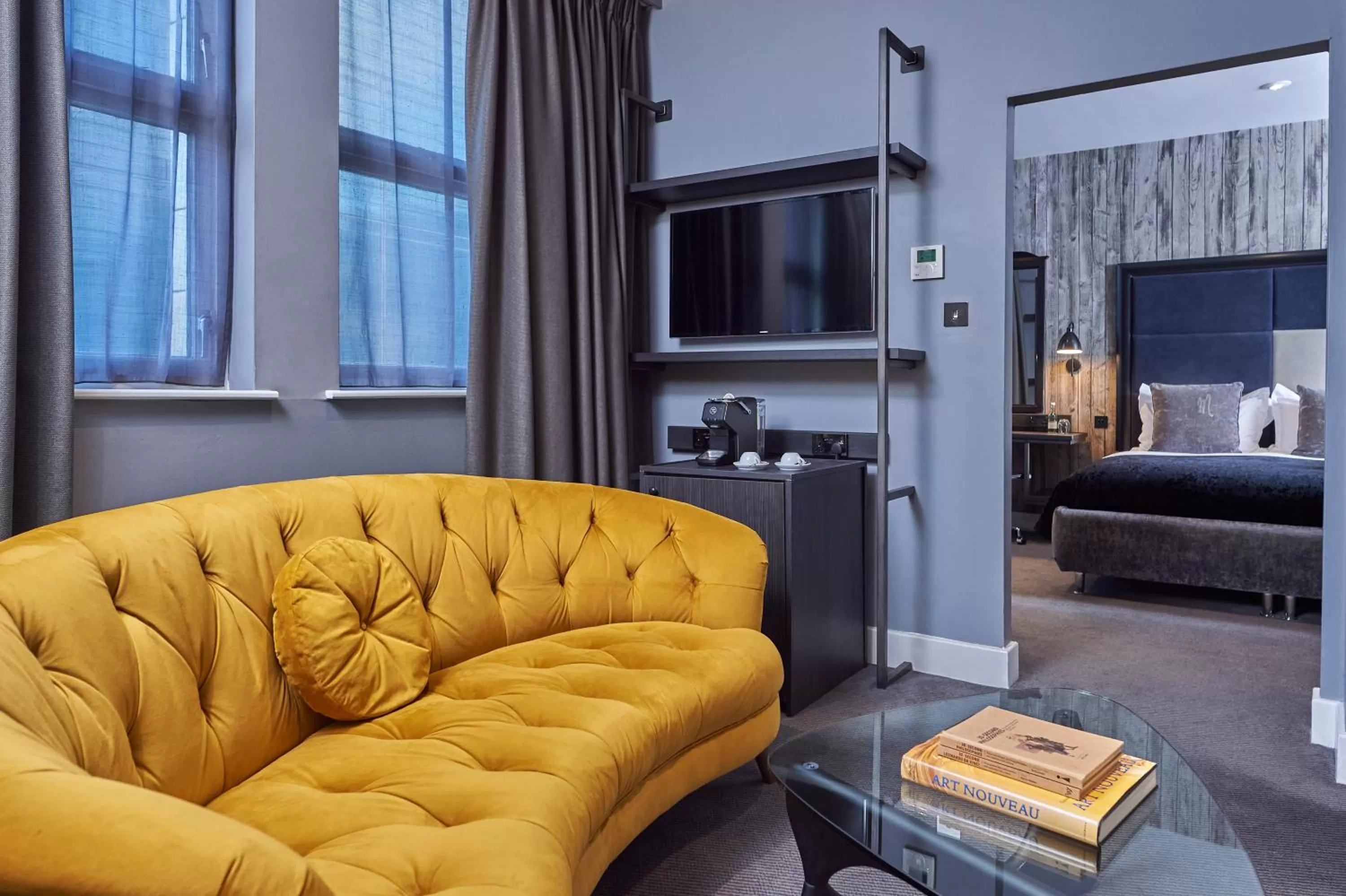 Bedroom, Bed in Malmaison Manchester