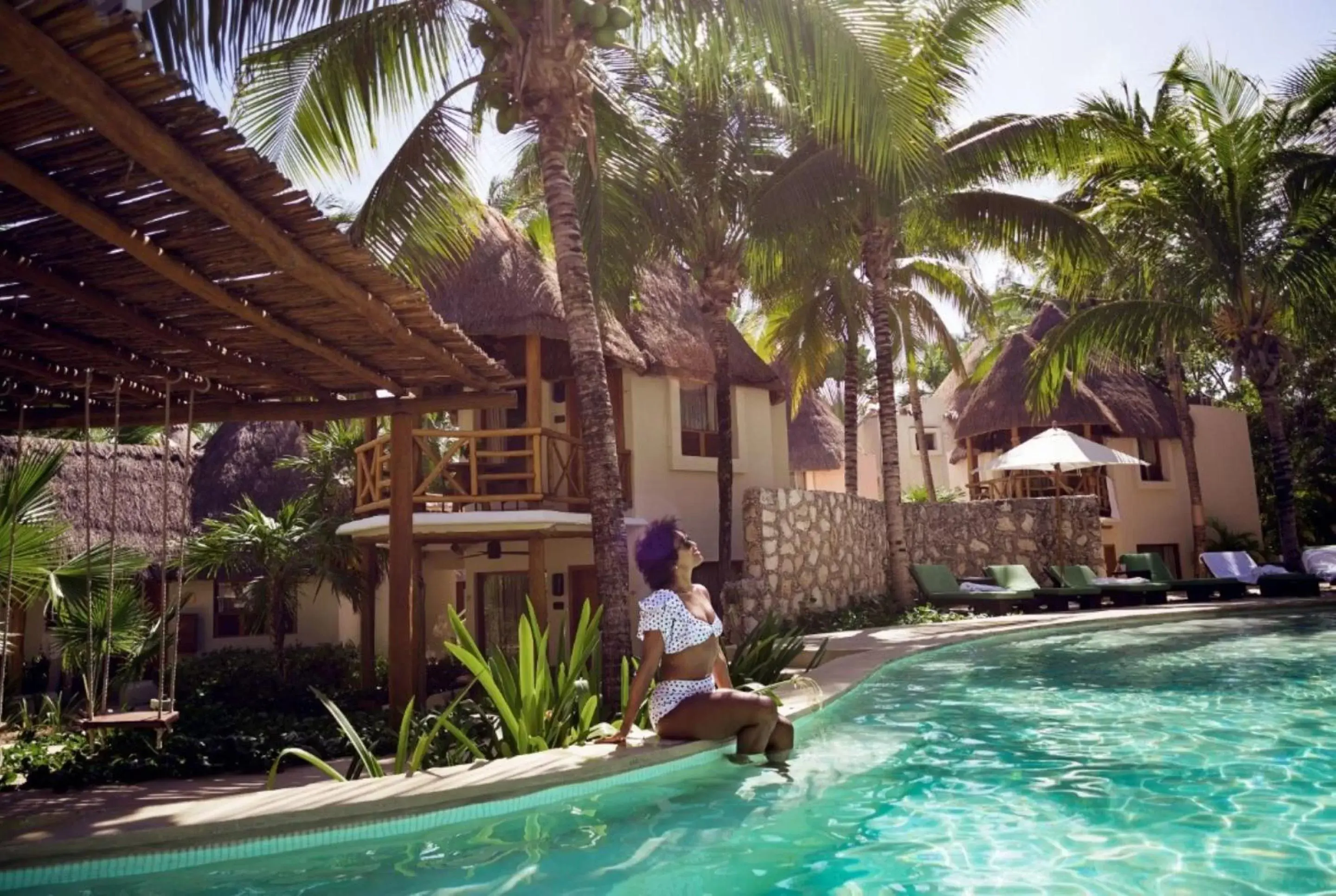 Pool view, Swimming Pool in Mahekal Beach Front Resort & Spa