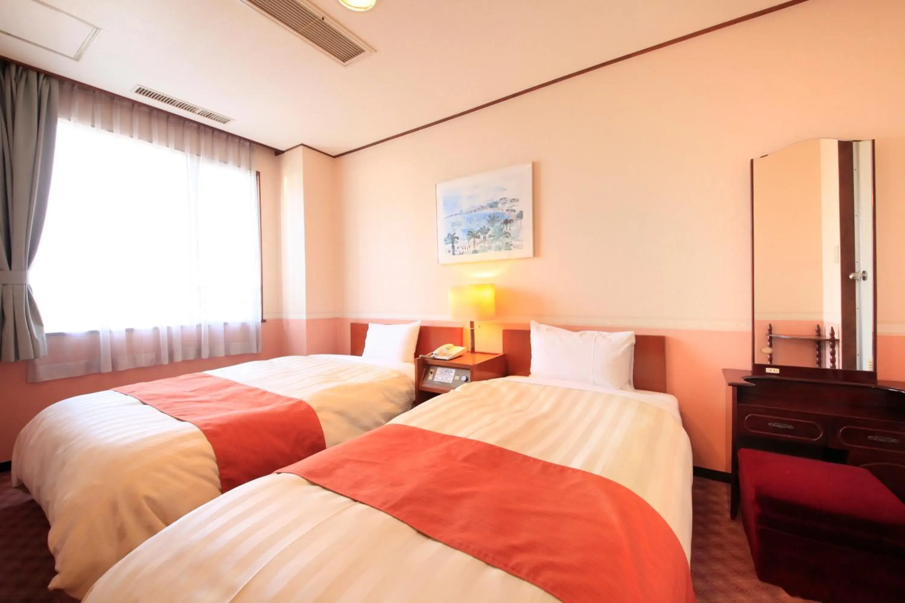 Bedroom, Bed in Fuji Green Hotel Bedroom, Bed in Fuji Green Hotel