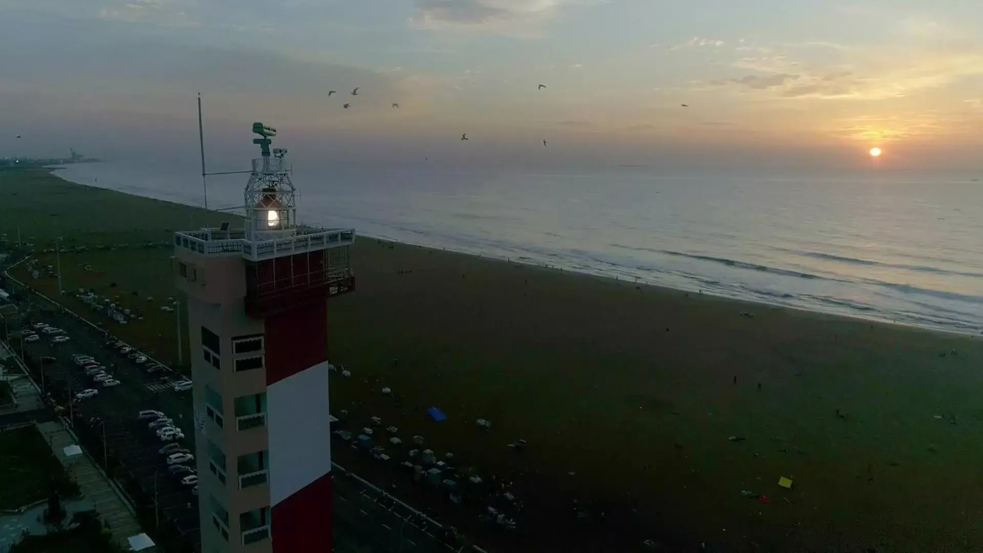 Beach in Novotel Chennai OMR