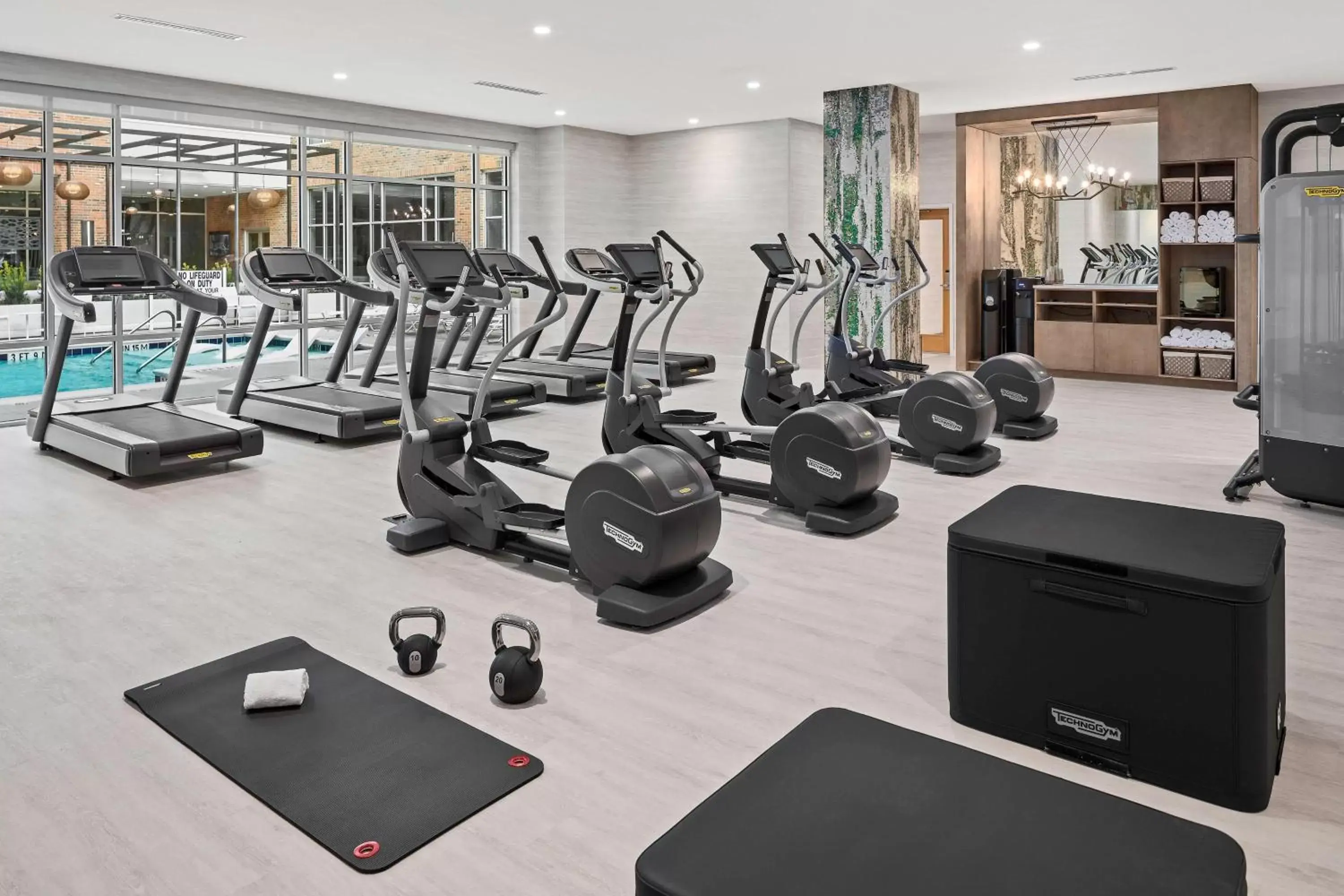 Fitness centre/facilities, Fitness Center/Facilities in Residence Inn by Marriott Greenville Downtown