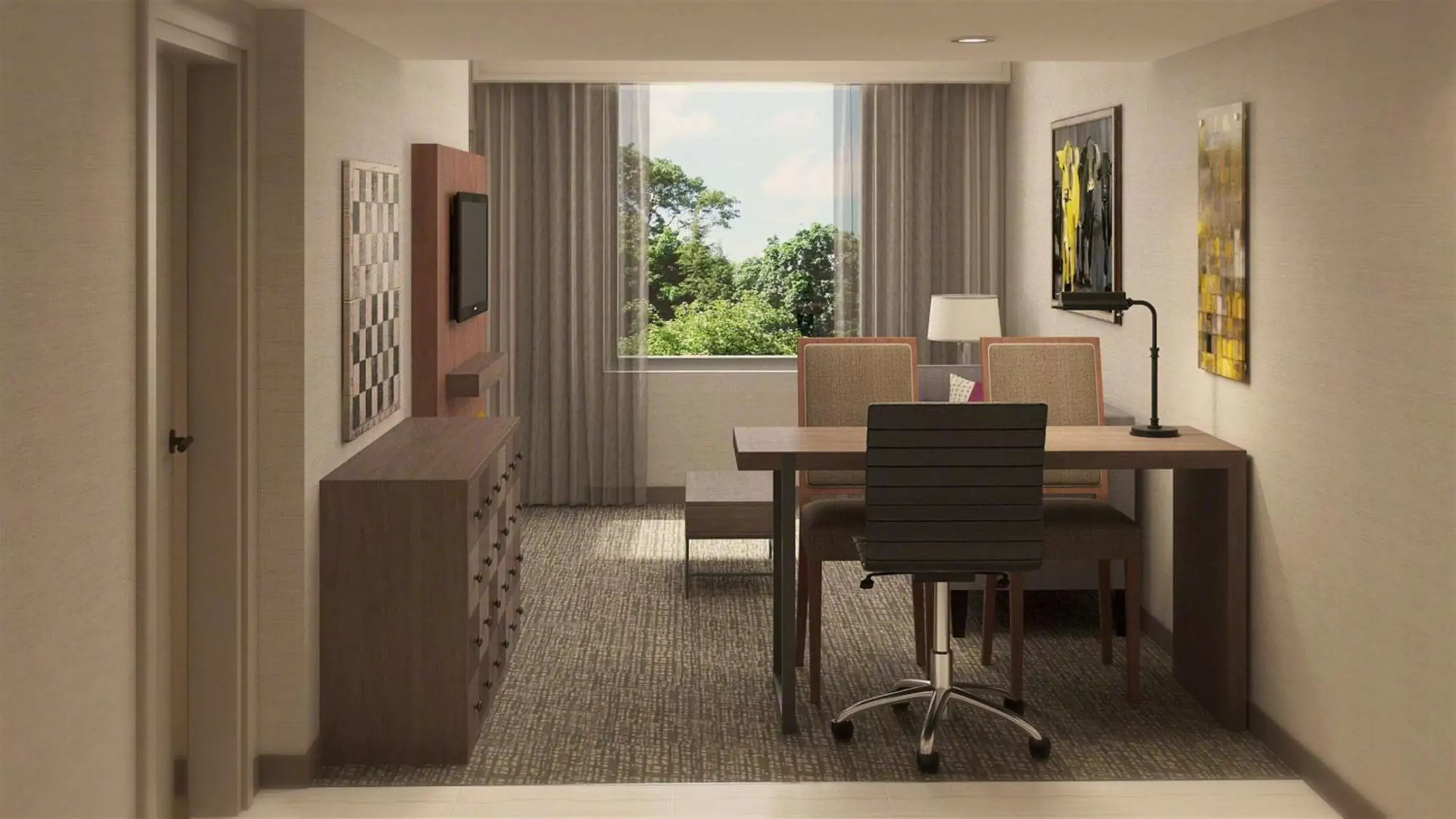 Bedroom, Seating Area in Embassy Suites By Hilton Berkeley Heights