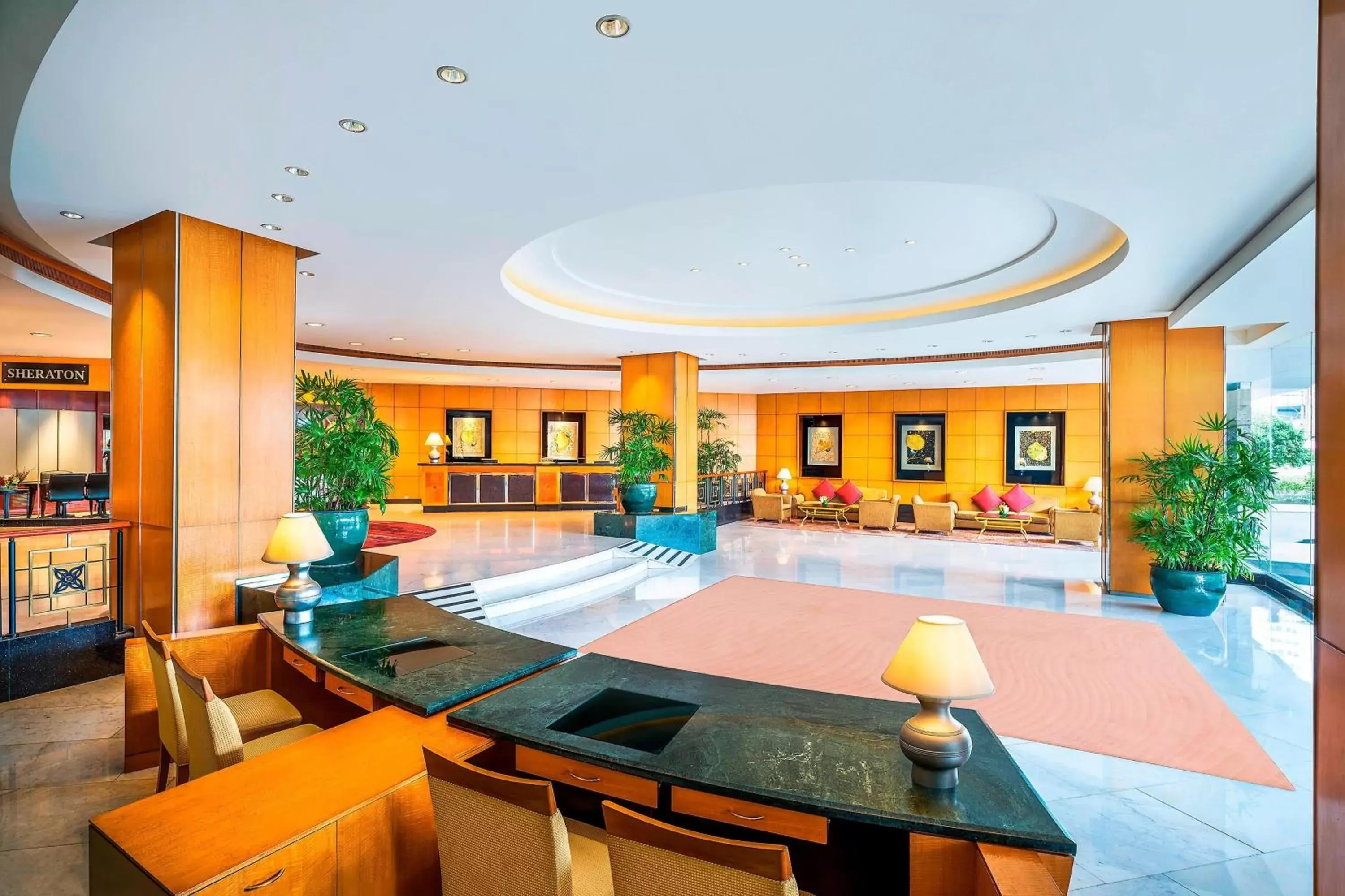Lobby or reception in Royal Orchid Sheraton Hotel and Towers