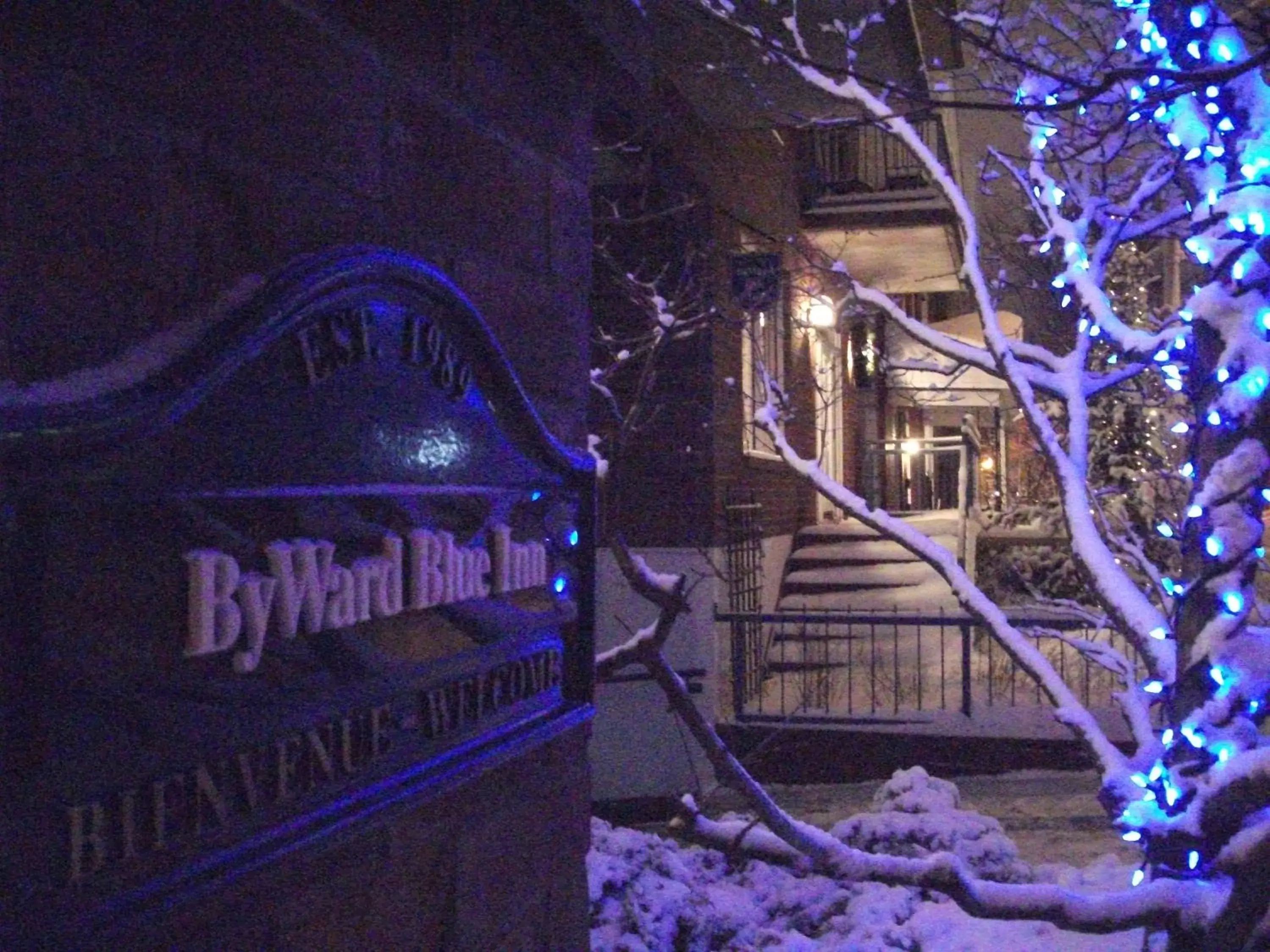 Logo/Certificate/Sign, Winter in ByWard Blue Inn