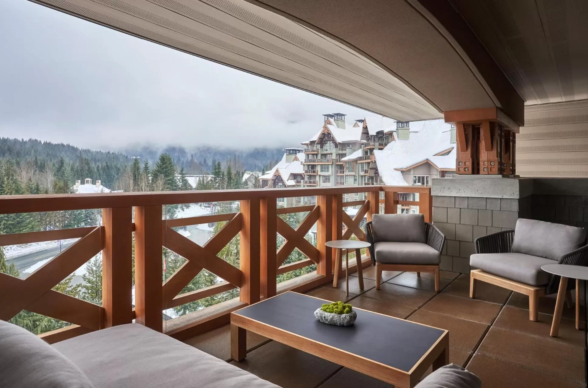 Balcony/Terrace in Four Seasons Resort Whistler