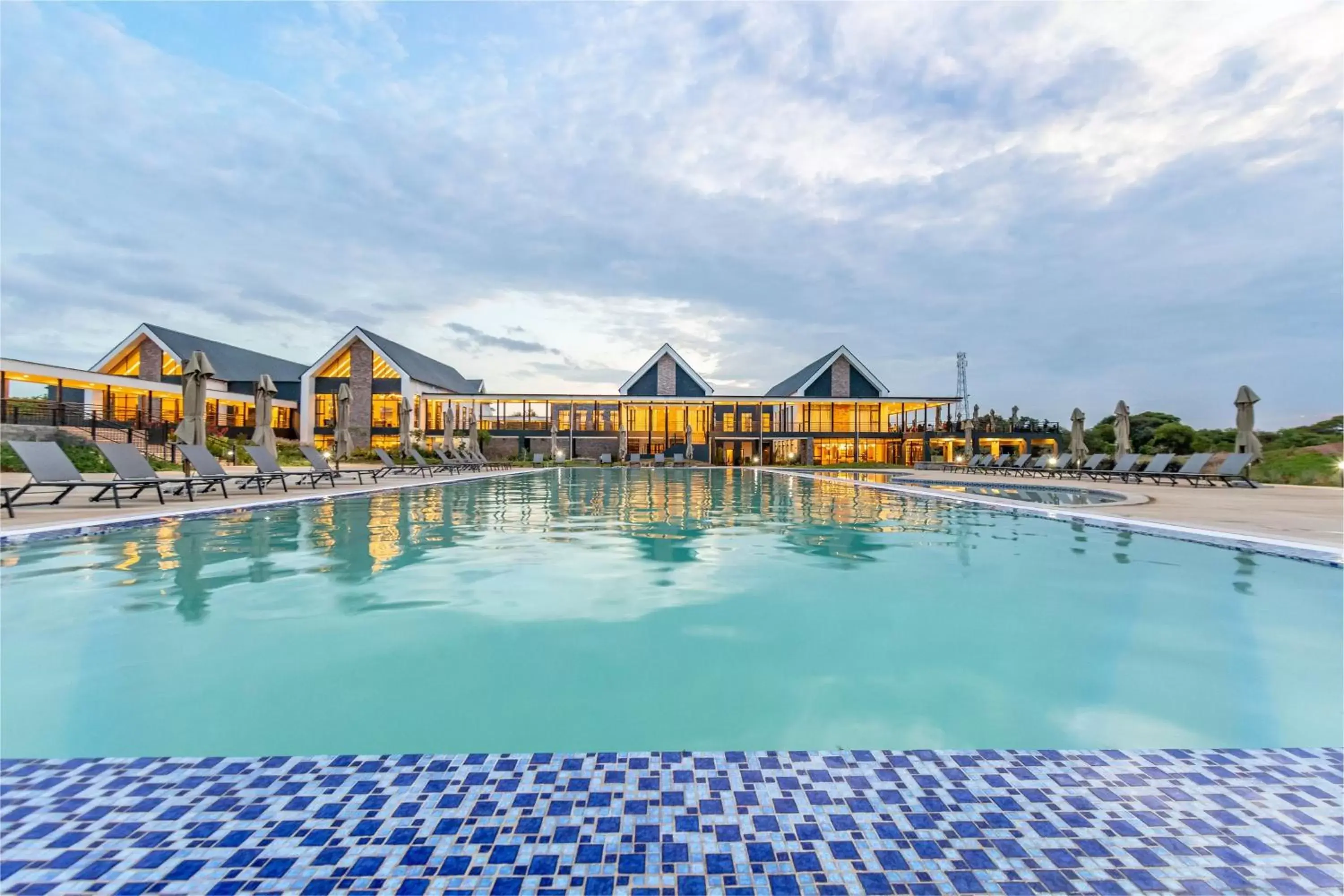 Swimming Pool in Ciêla, Lusaka, Tribute Portfolio Resort and Spa