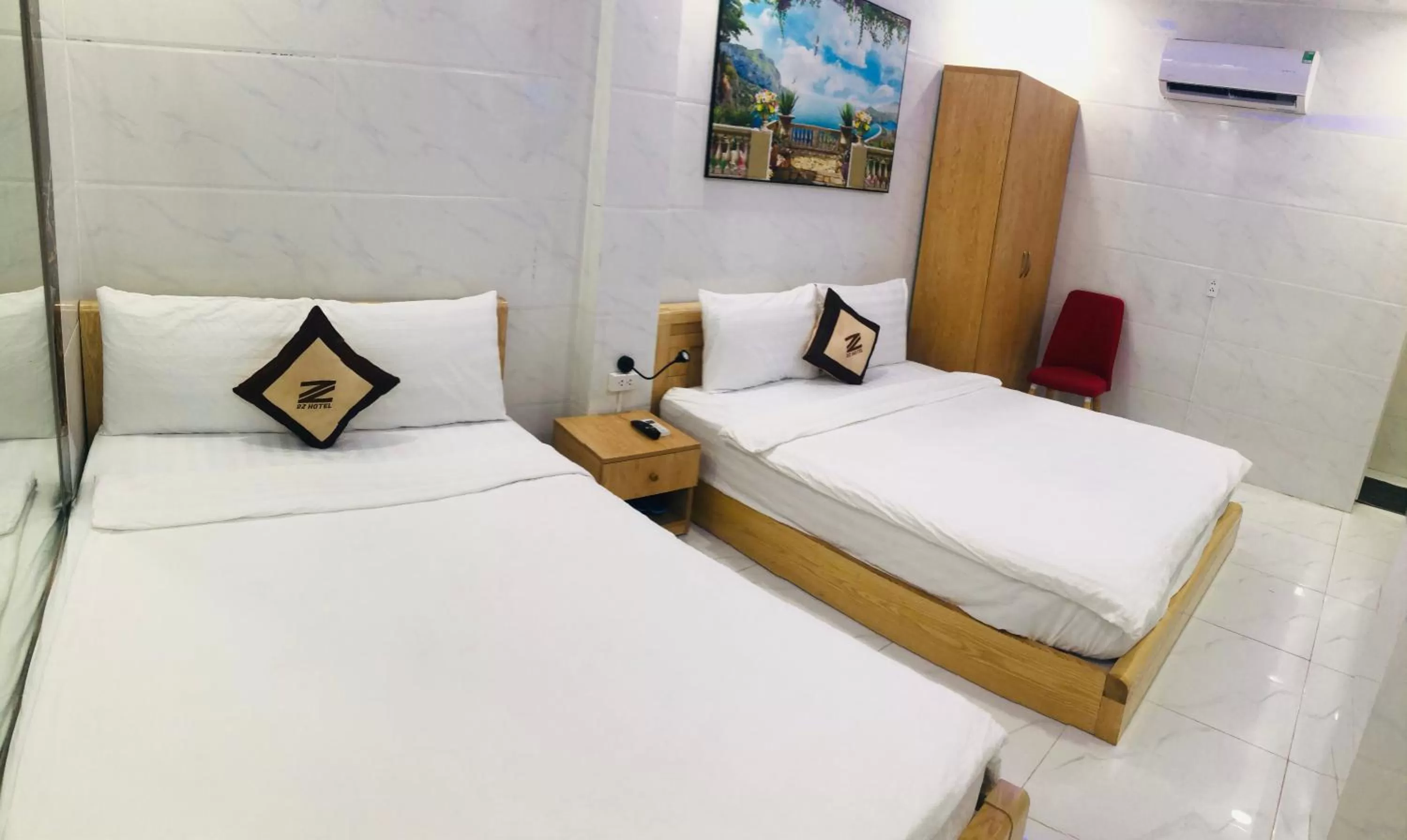 Bed in 2Z Hotel- 149 Lê Thị Riêng