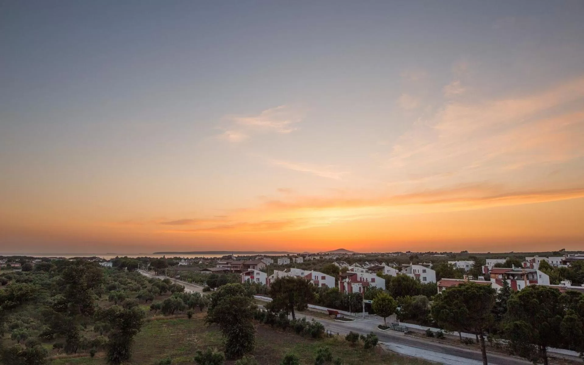 City view in Helen Troya Hotel Geyikli