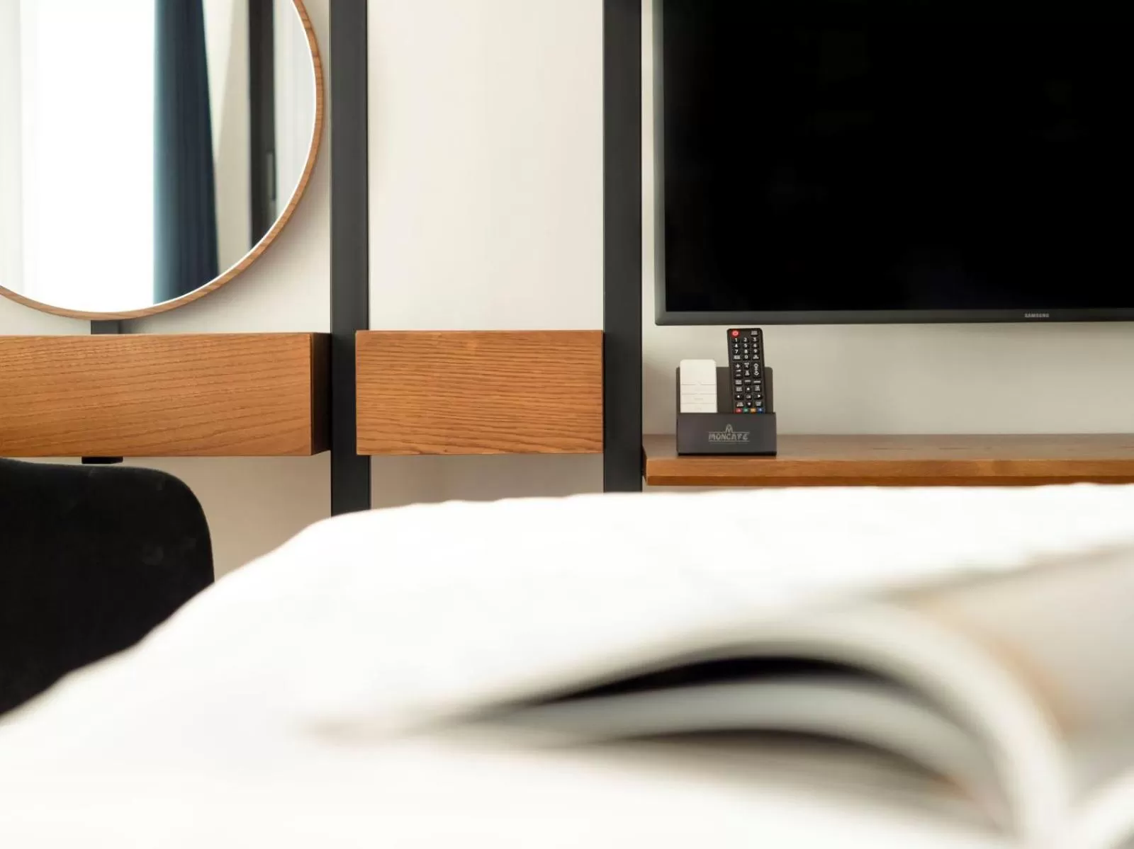 Bed in Moncafe Boutique Hotel & SPA Tirana