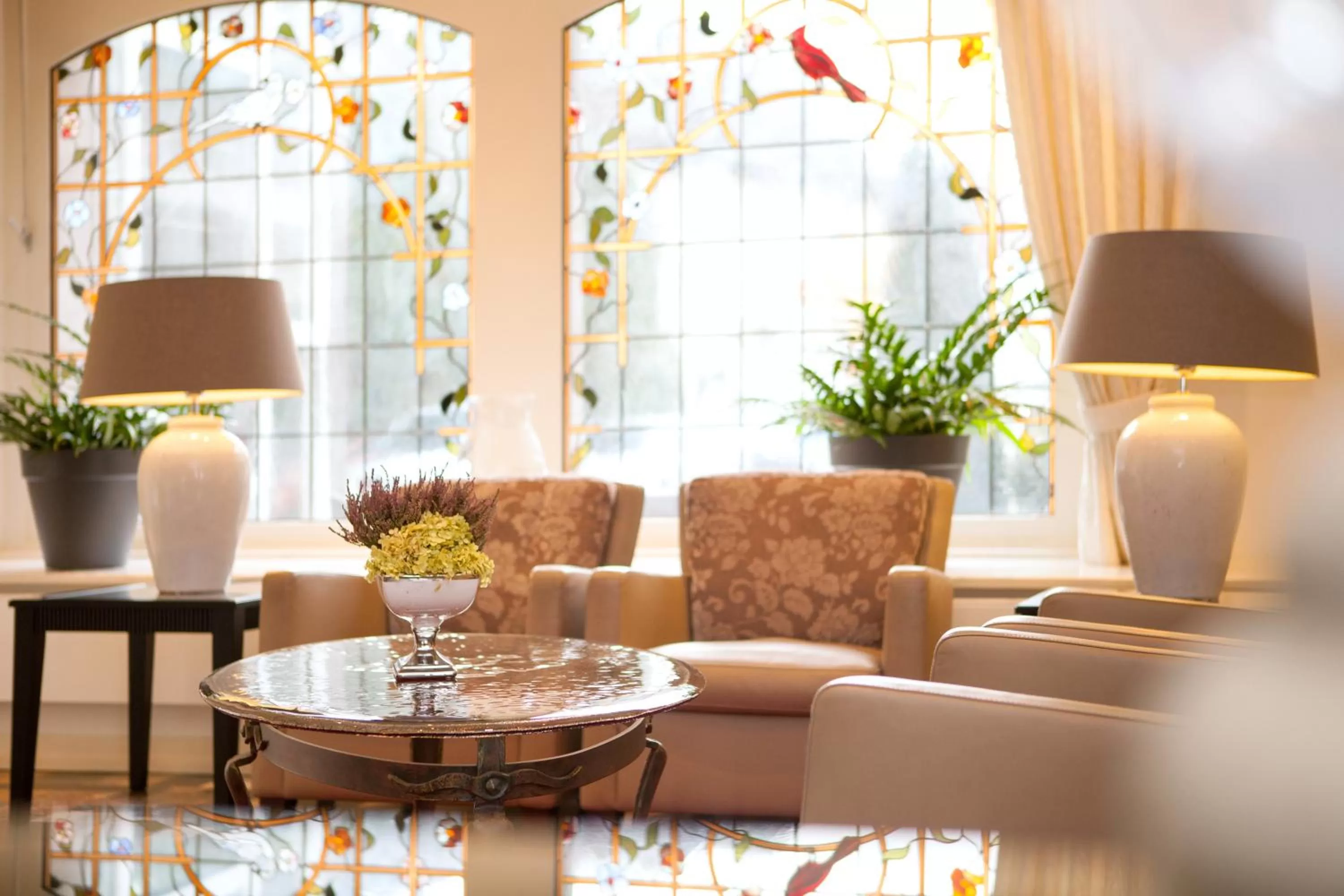 Lobby or reception in Ferienhotel Haus Becker