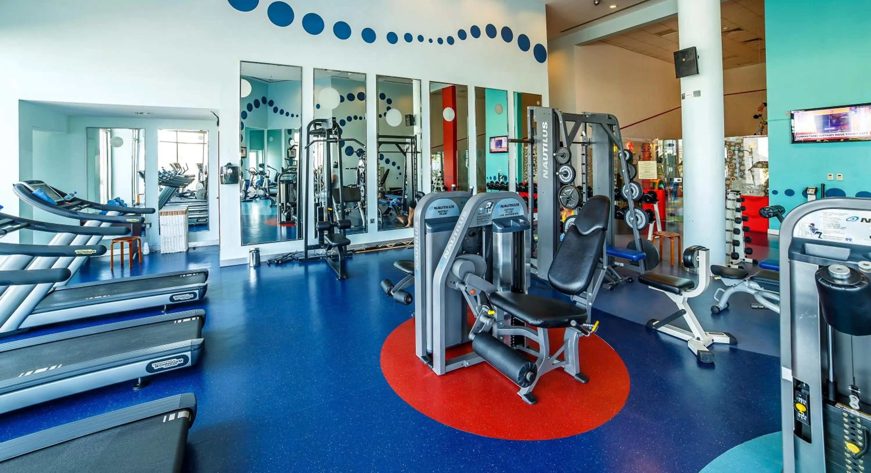Fitness centre/facilities in Danat Jebel Dhanna Resort