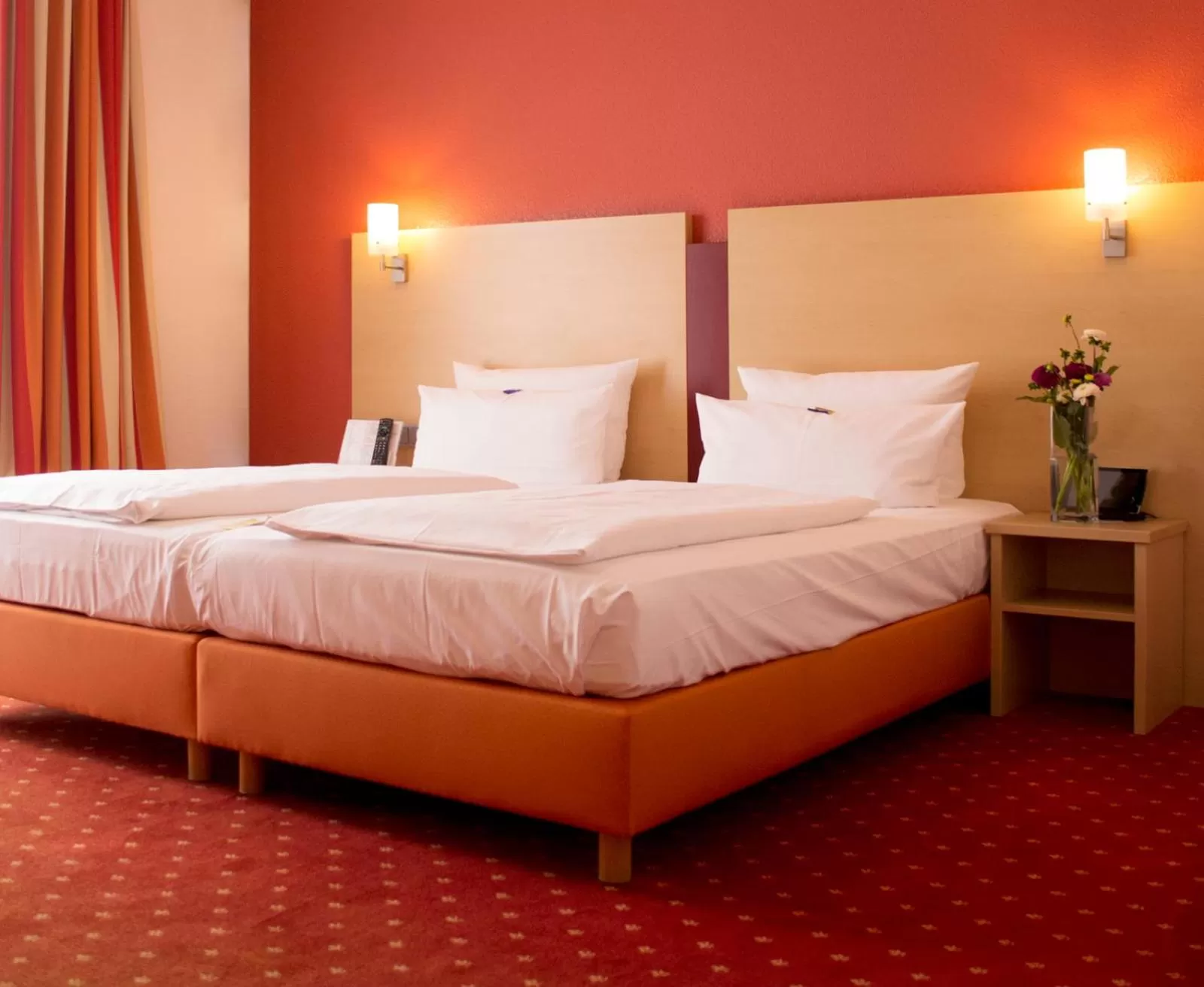 Bed in Altstadthotel Arte