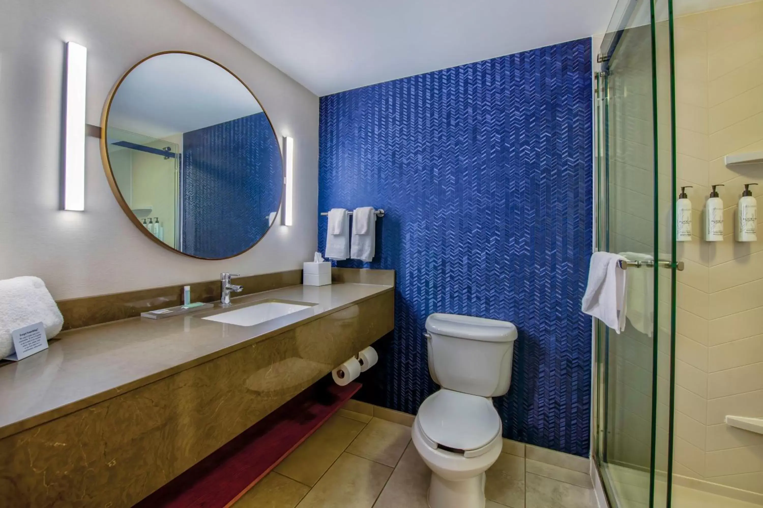 Bathroom in Fairfield Inn & Suites by Marriott Cortland