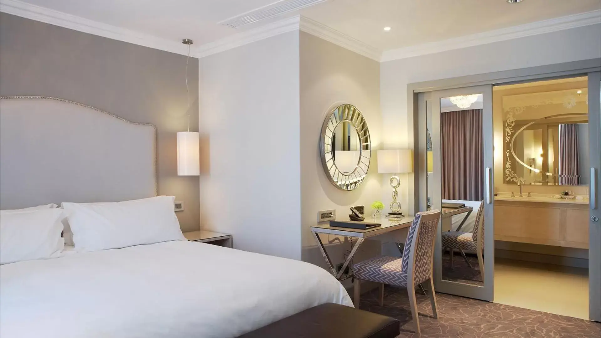 Bed in Queen Victoria Hotel by NEWMARK