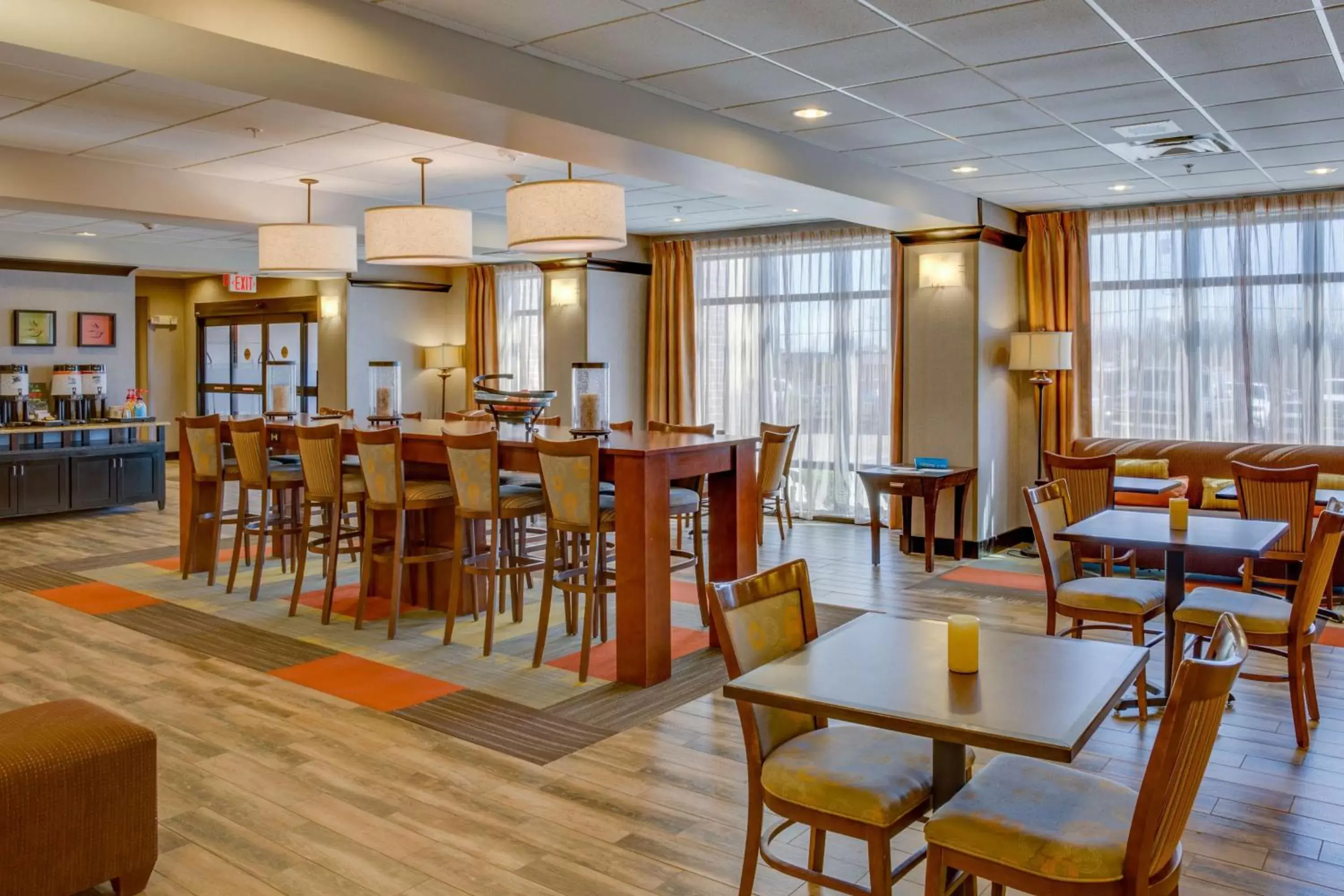Lobby or reception, Lounge/Bar in Hampton Inn Chickasha