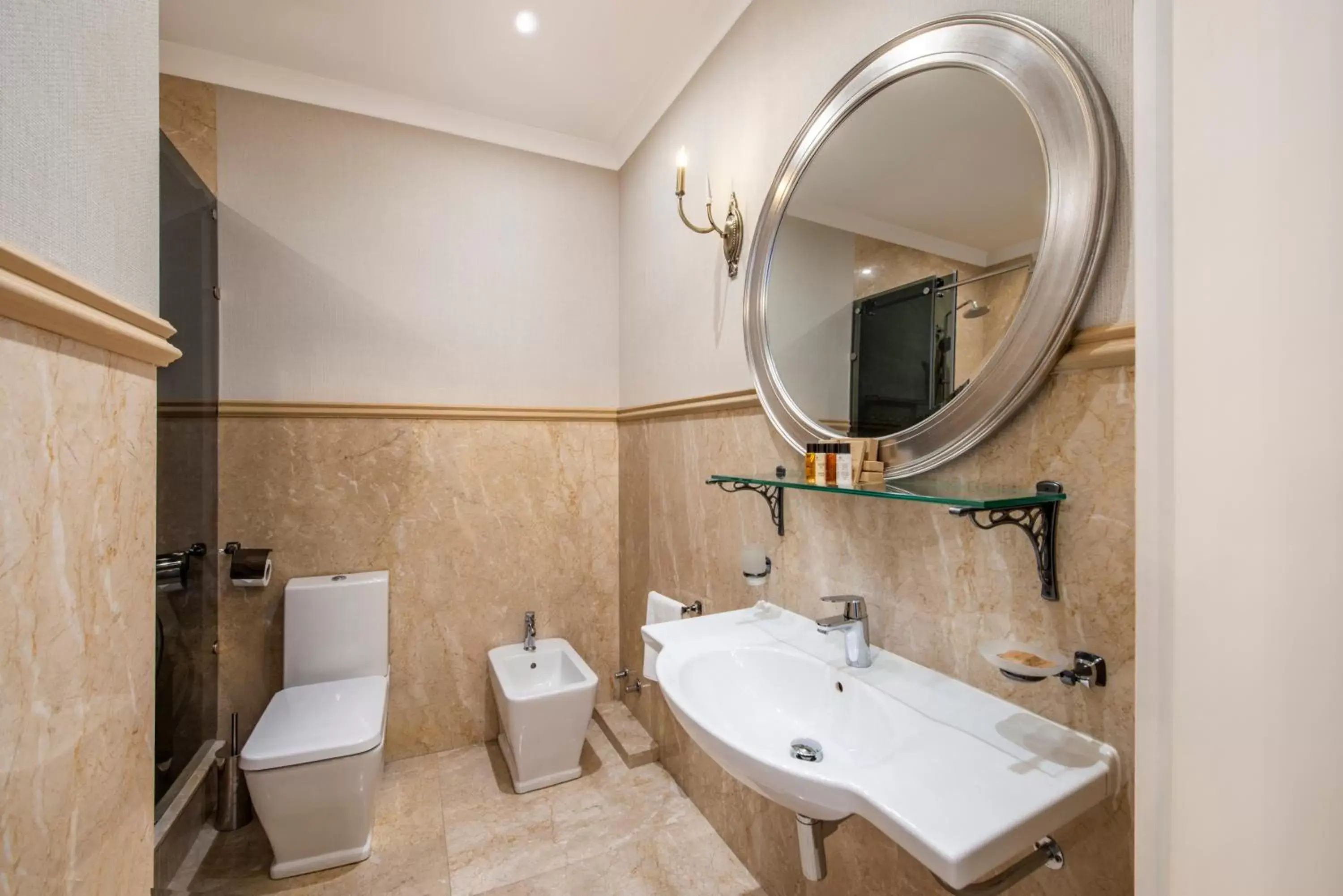 Bathroom in Ambassadori Tbilisi Hotel