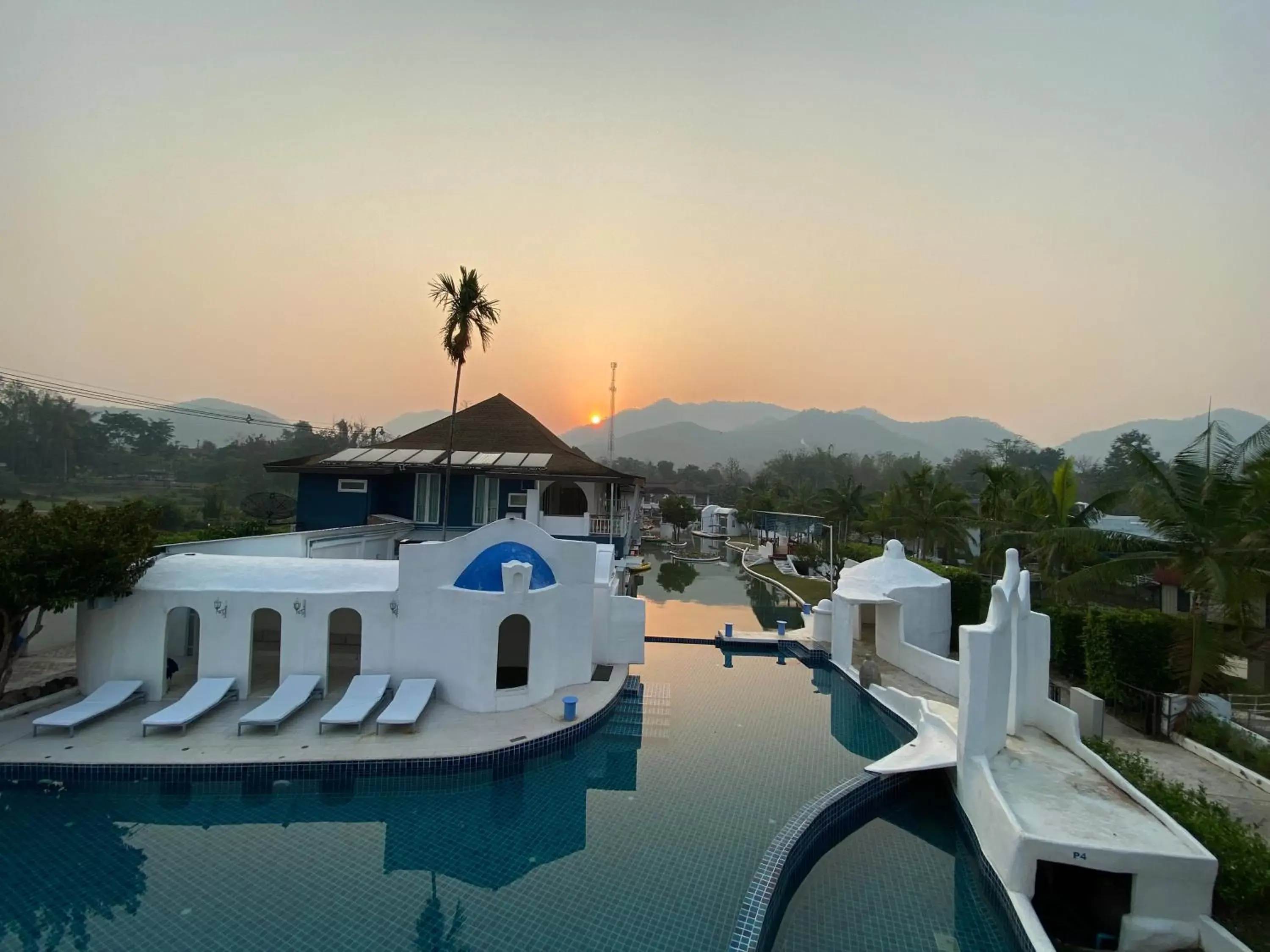 Landmark view, Swimming Pool in The Oia Pai Resort