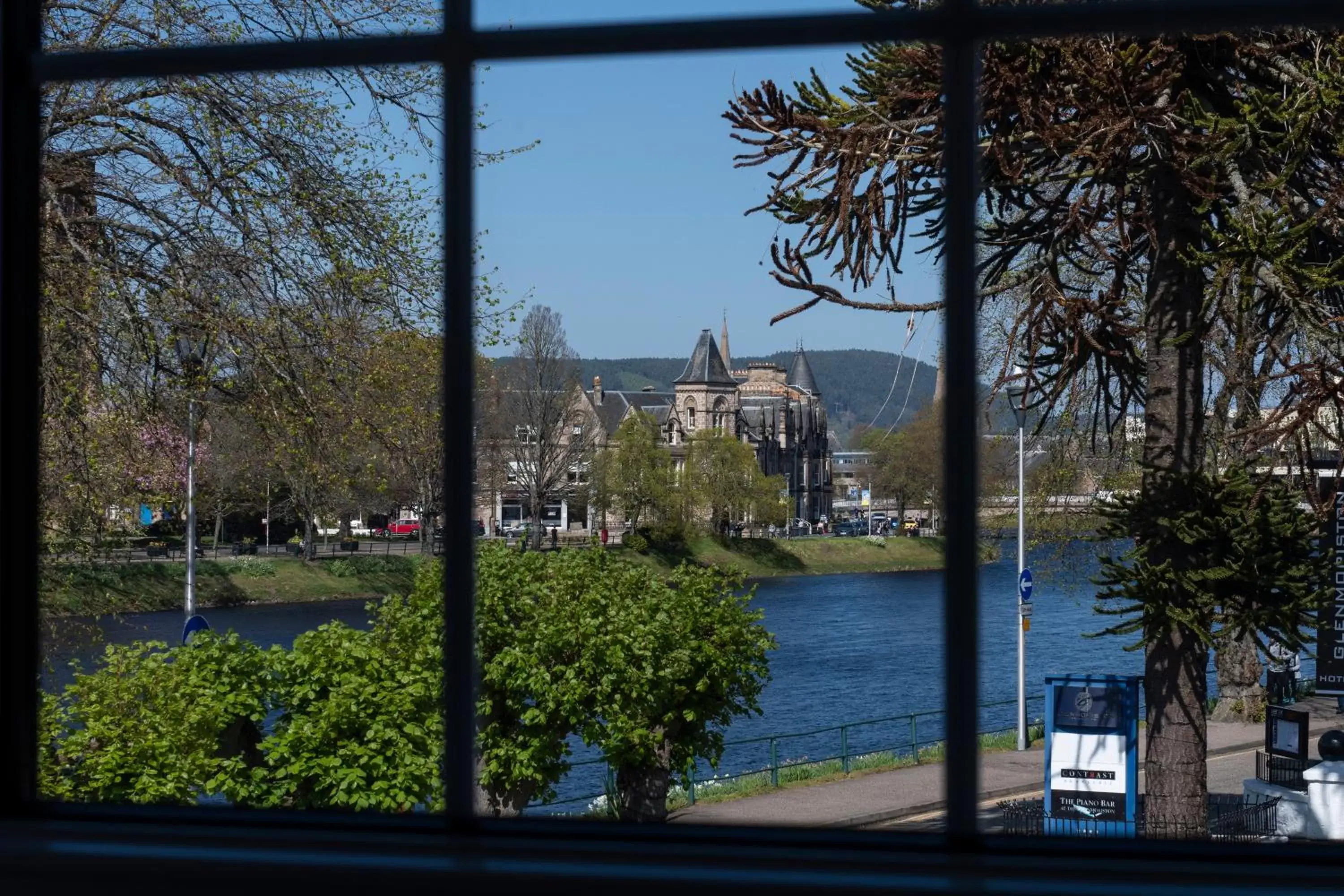 River view in The Glenmoriston Townhouse Hotel